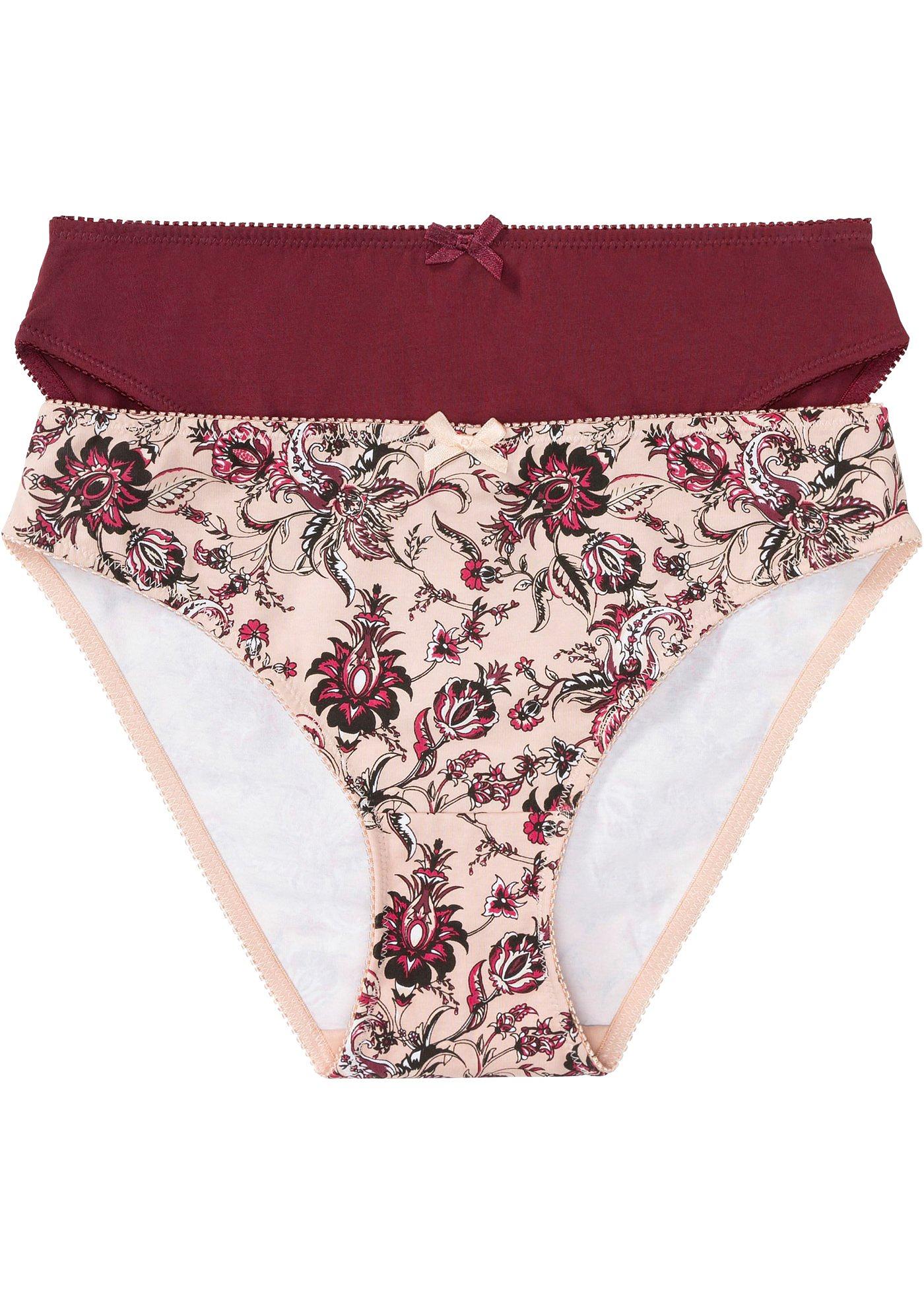 Lot de 2 slips avec coton bio