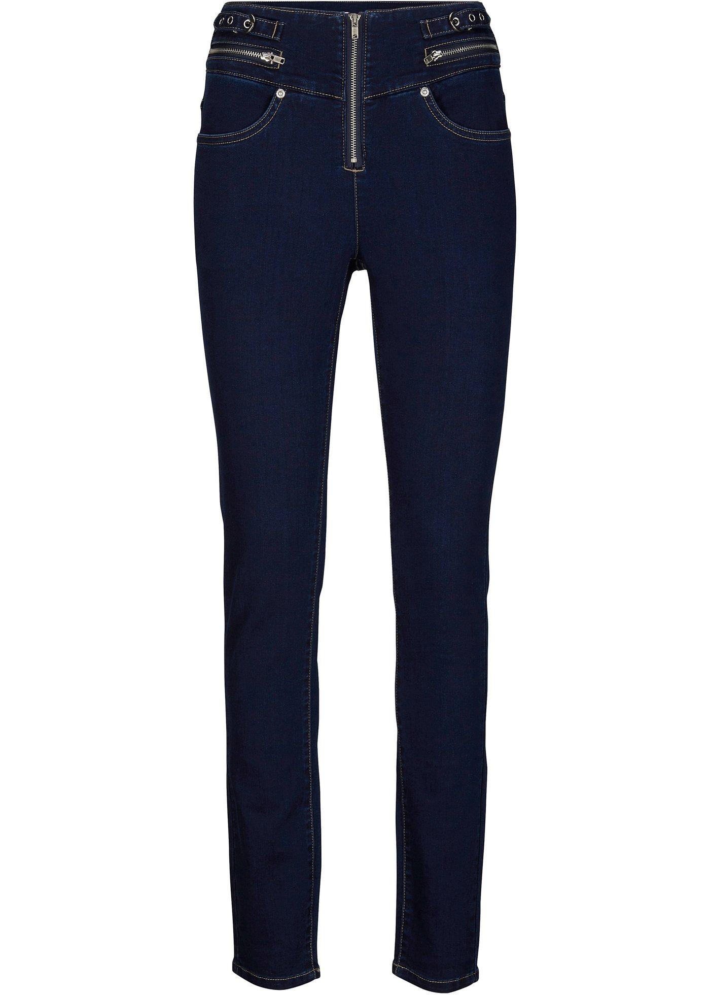 Jean Skinny Fit super stretch, taille haute
