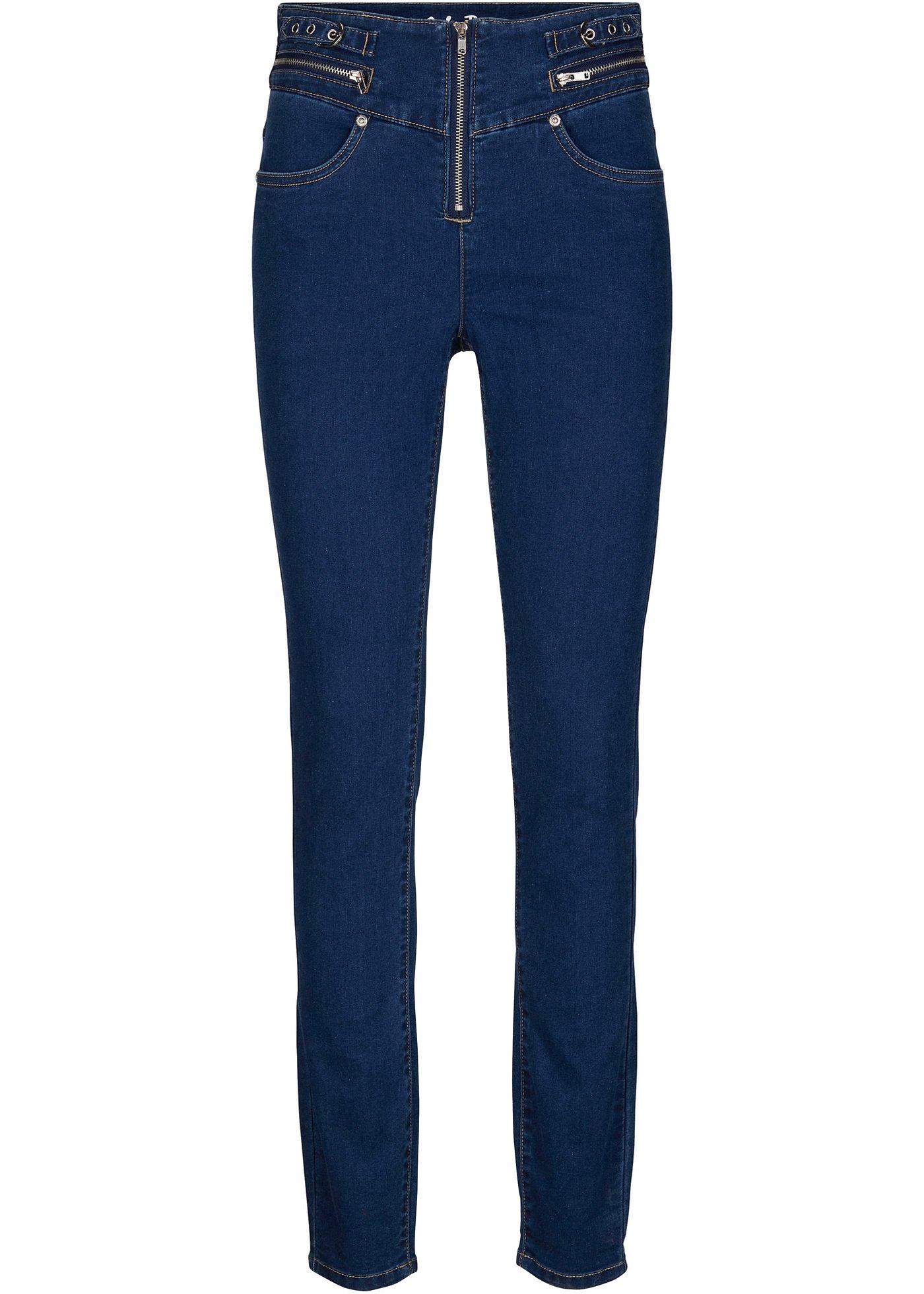 Jean Skinny Fit super stretch, taille haute