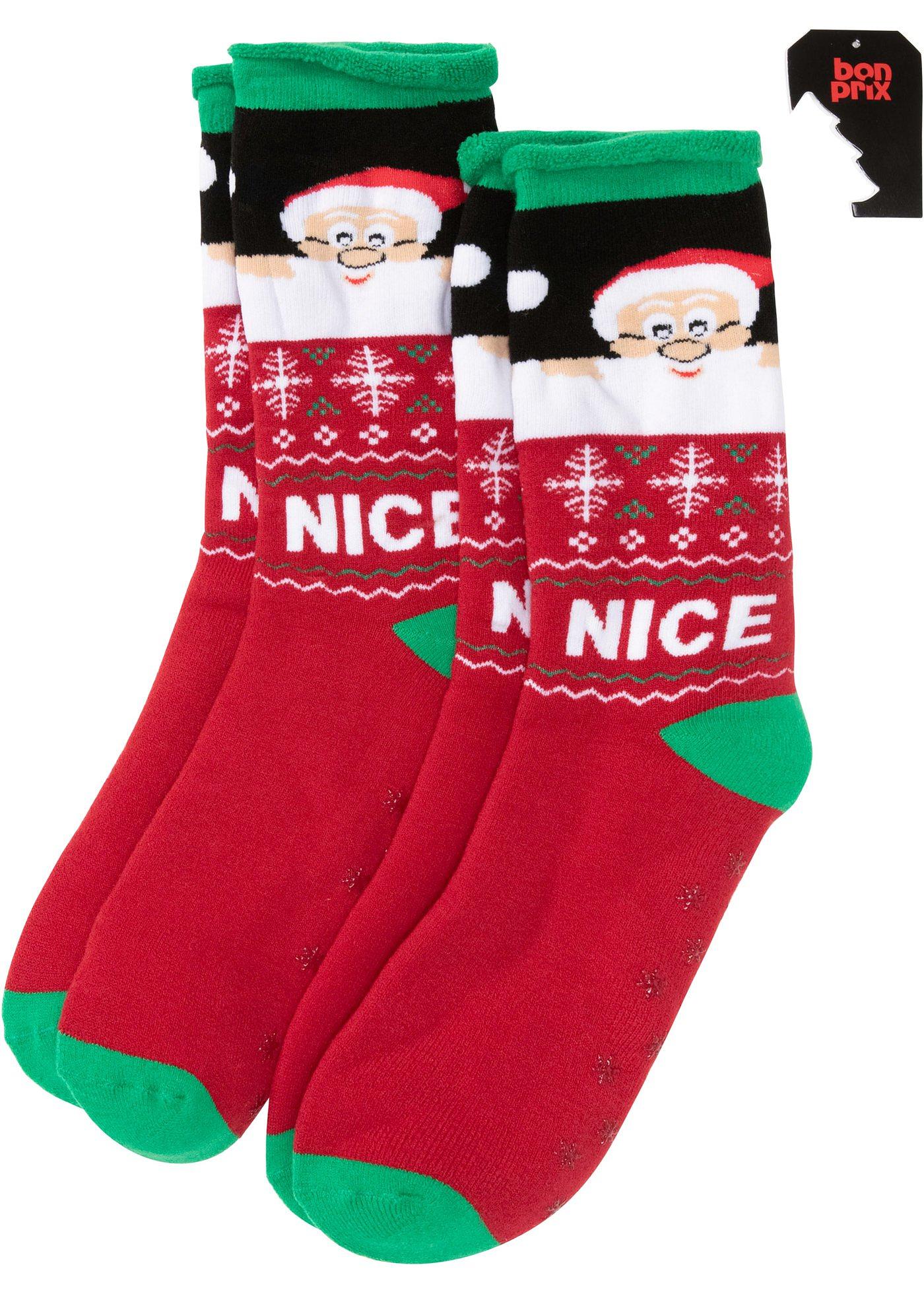 Lot de 2 paires de chaussettes thermo avec carte cadeau