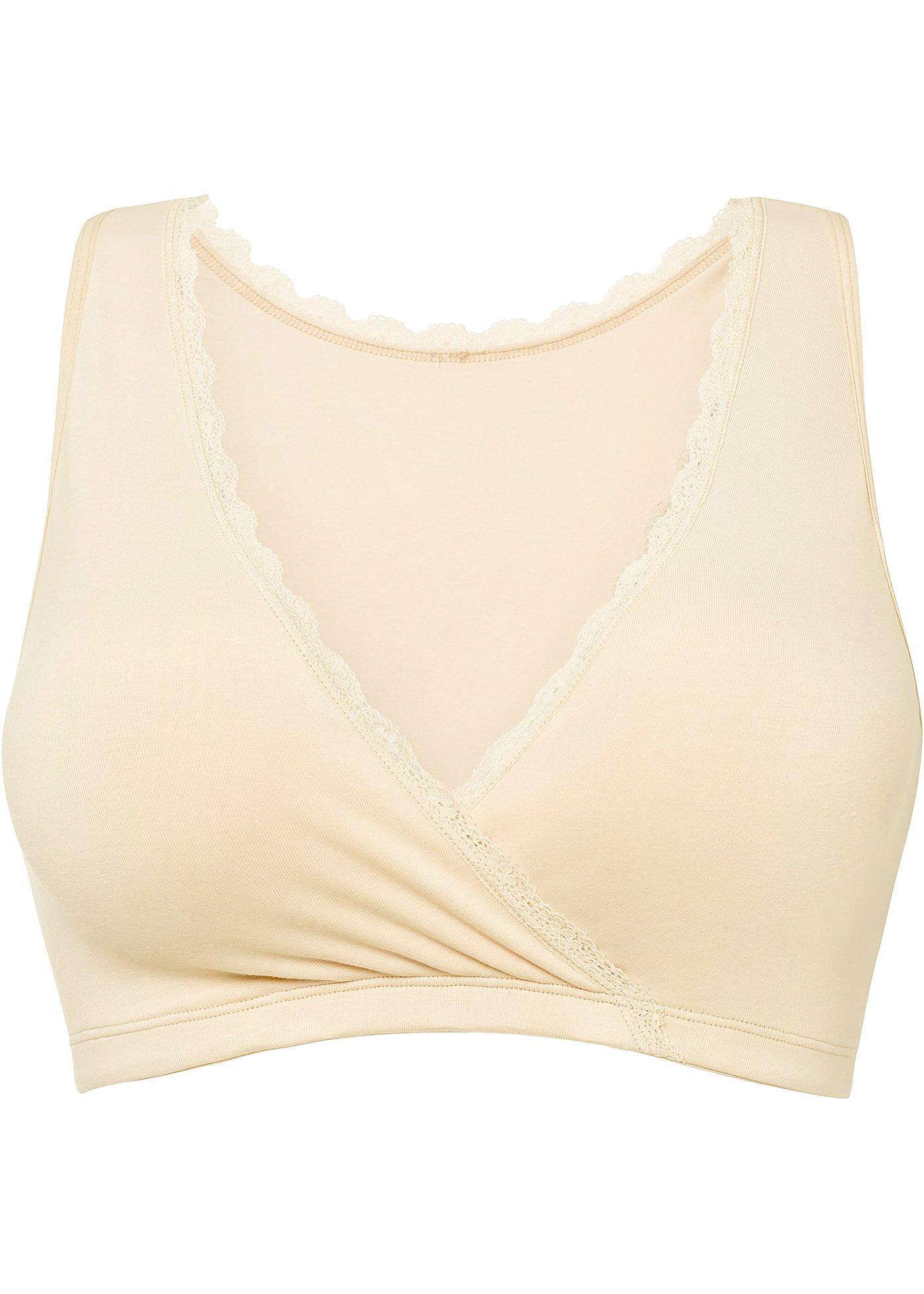 Brassière de nuit/d'allaitement avec coton bio