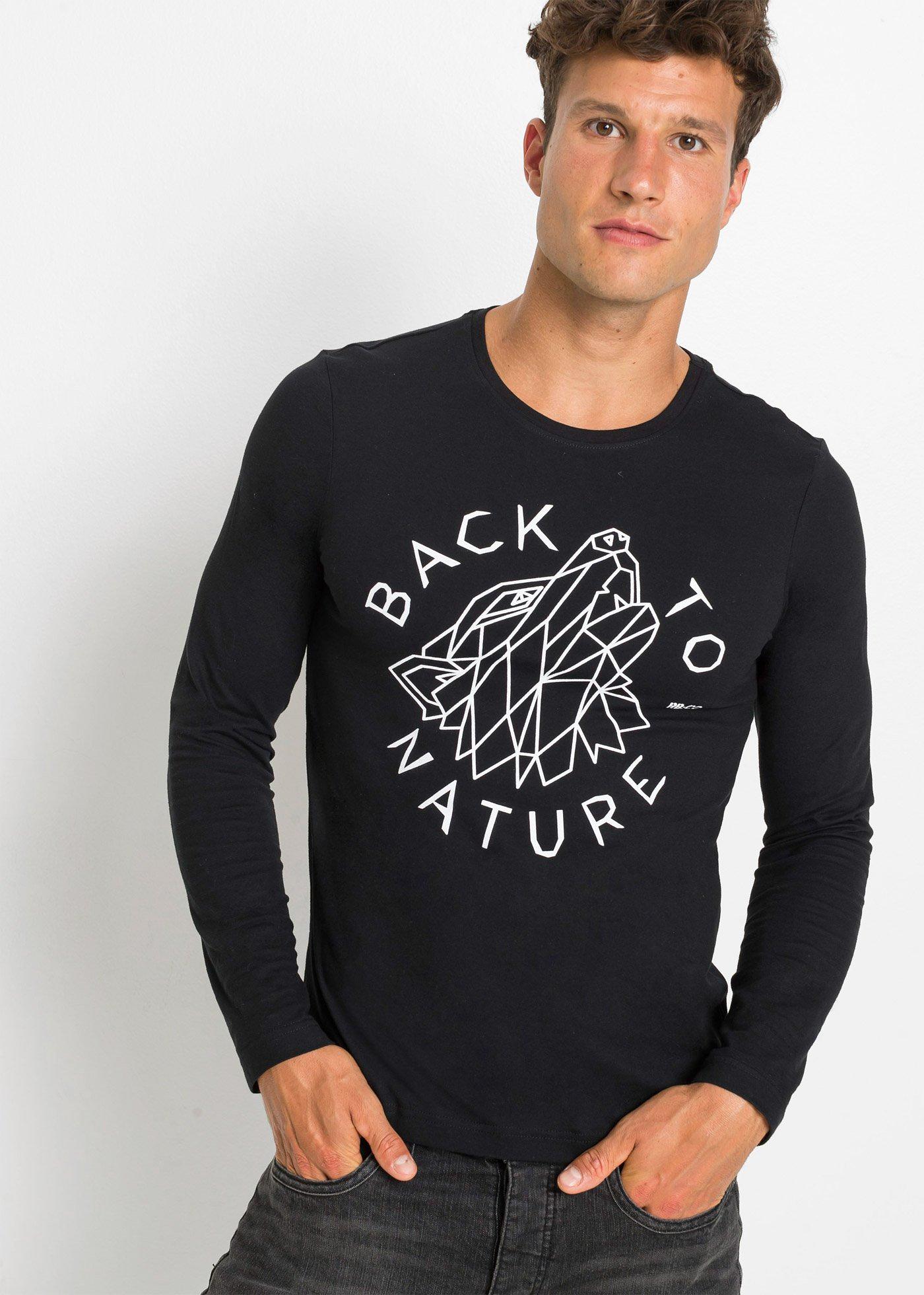 T-shirt manches longues, Slim Fit