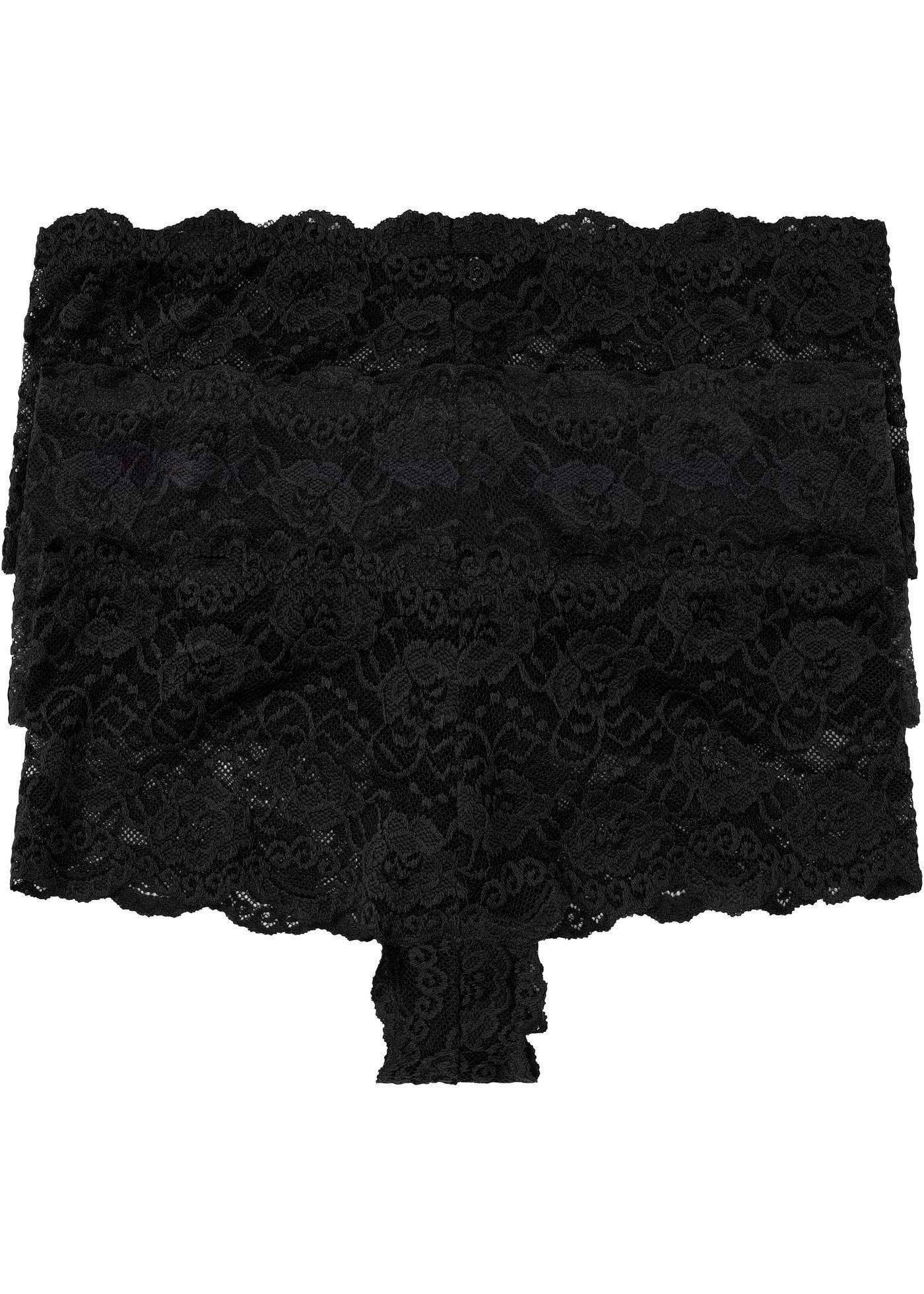 Lot de 3 shorties en dentelle (2+1)