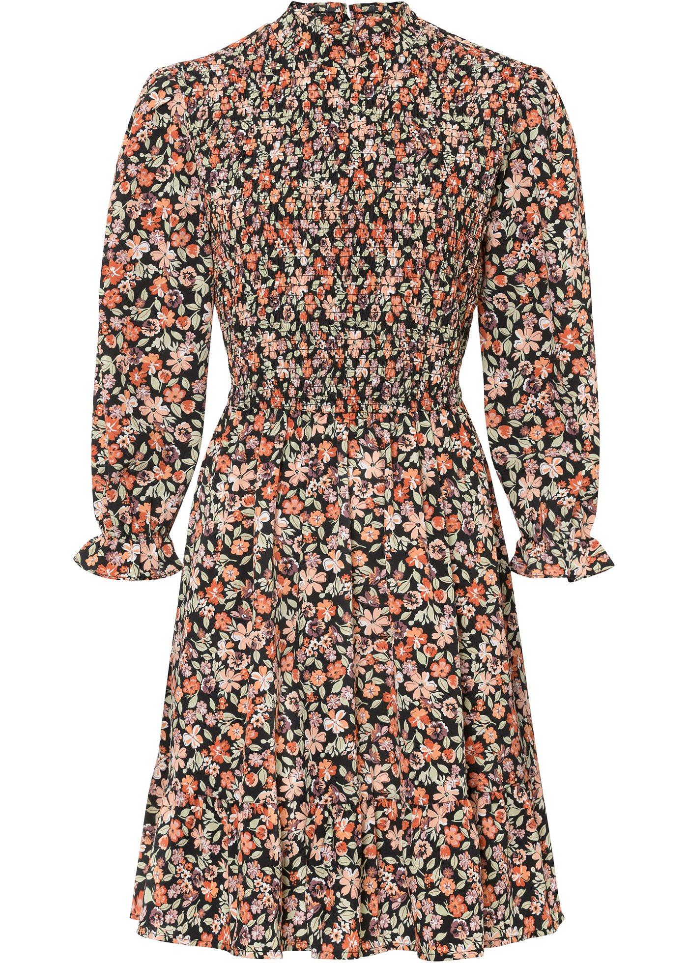 Robe imprimée en polyester recyclé