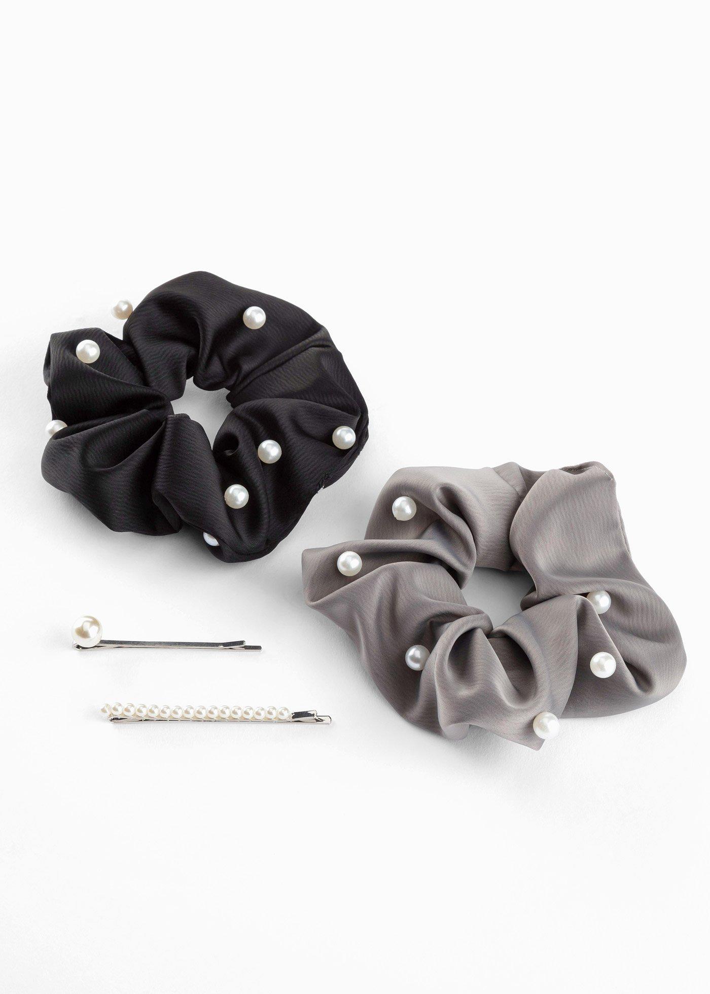 Accessoires cheveux (Ens. 4 pces.)