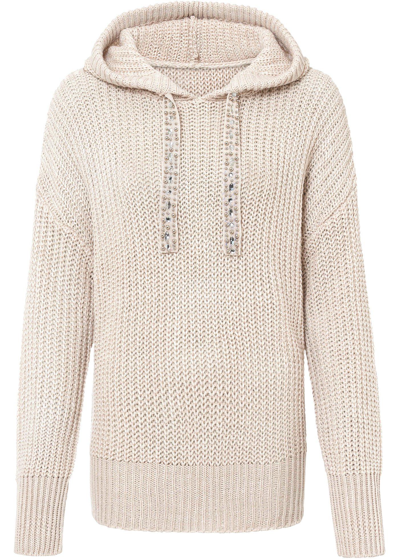 Pull avec cordons fantaisie