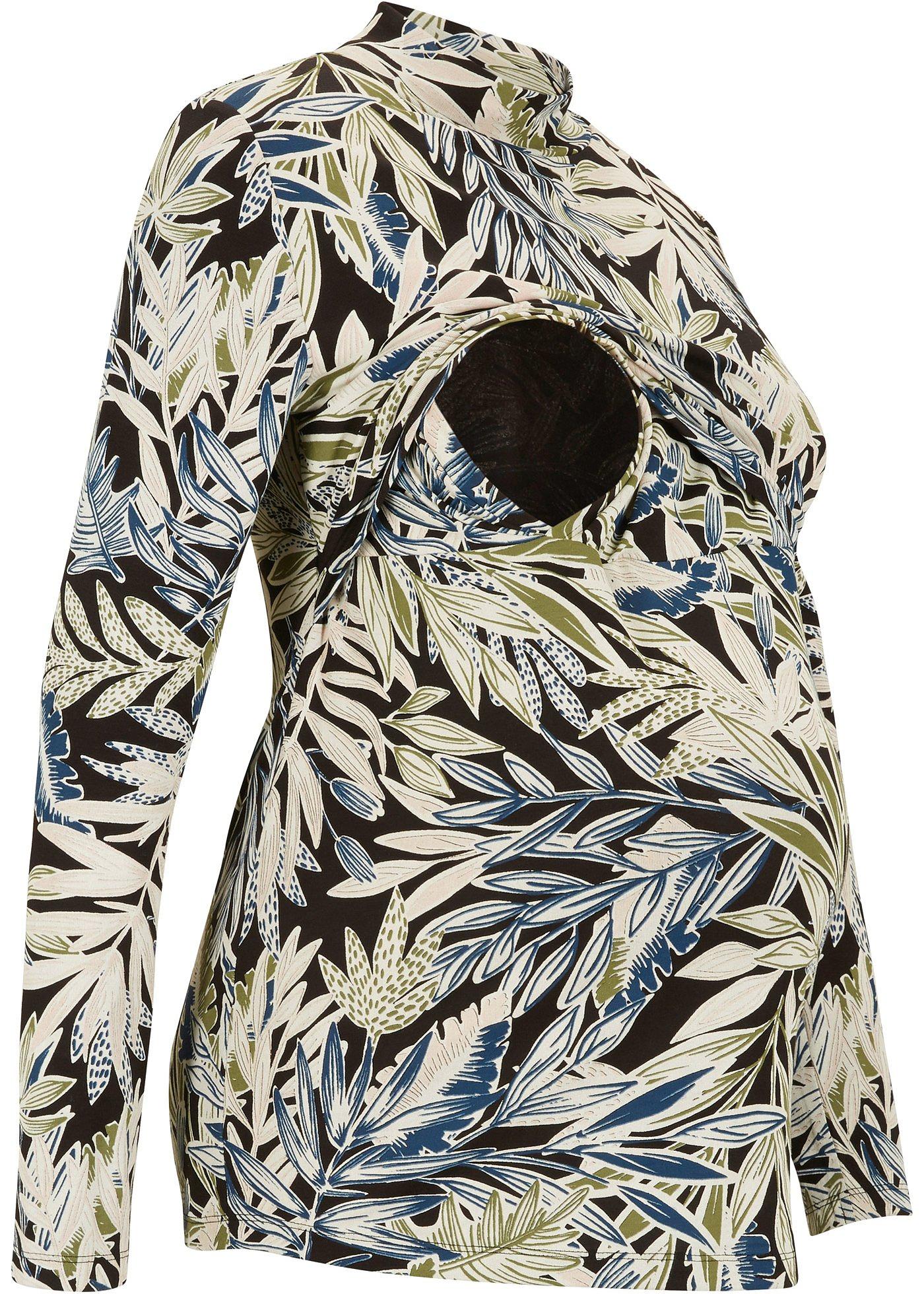 T-shirt de grossesse avec fonction allaitement avec Lyocell TENCEL™