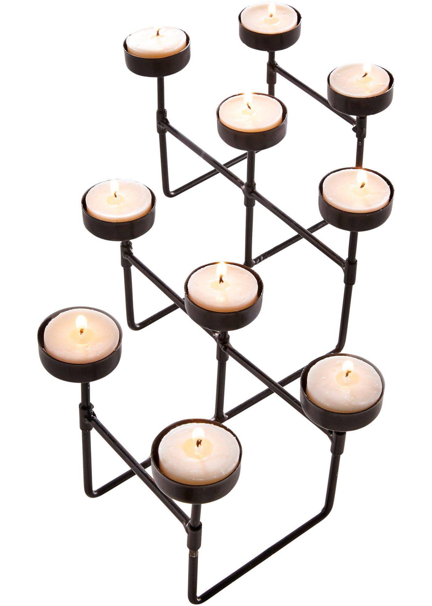 Porte-bougie chauffe-plat