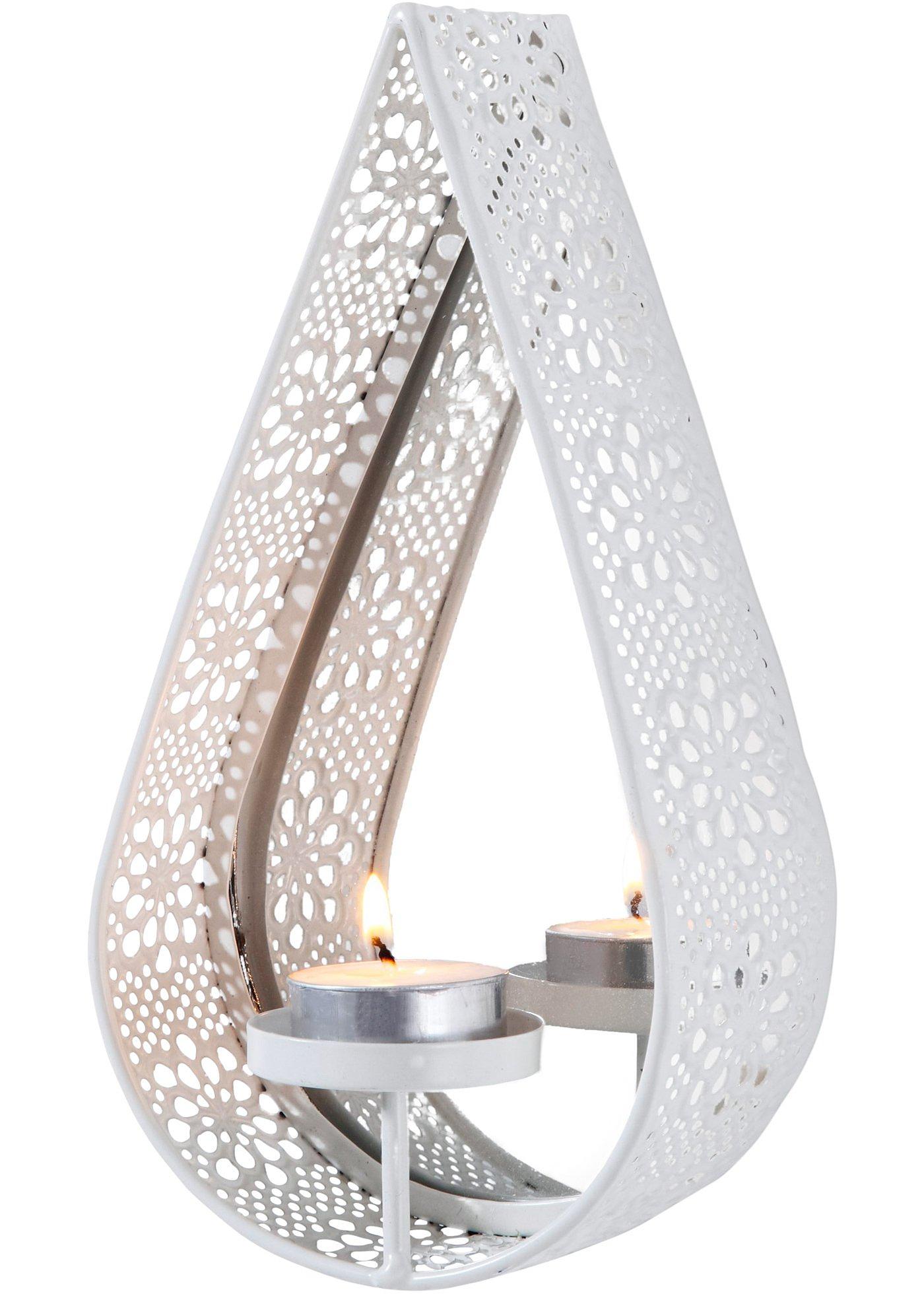 Bougeoir mural avec miroir