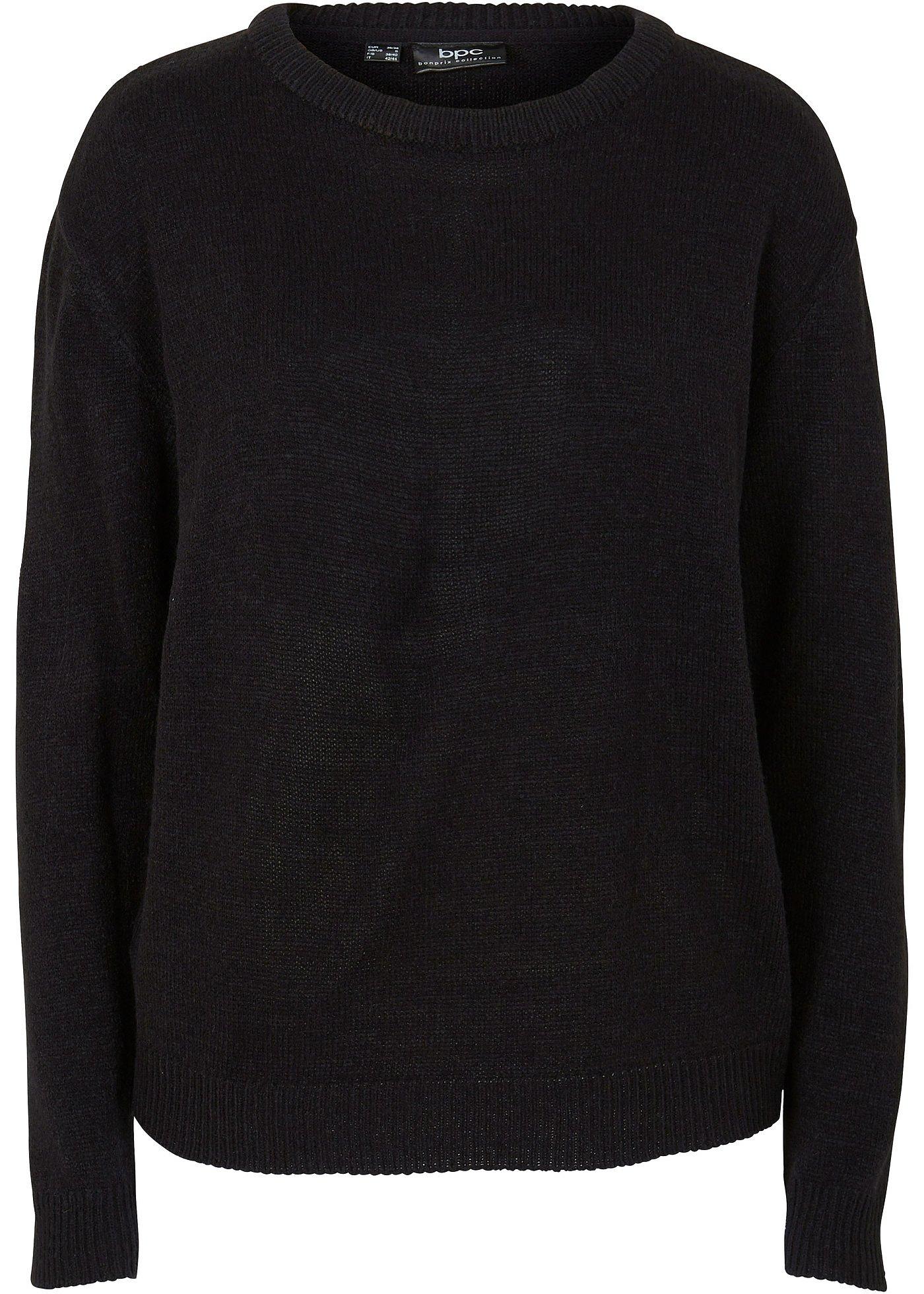 Pull en maille avec encolure ronde