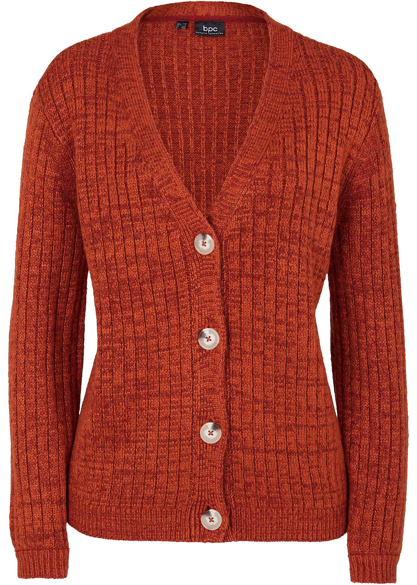 Image de Gilet en grosse maille avec coton recyclé