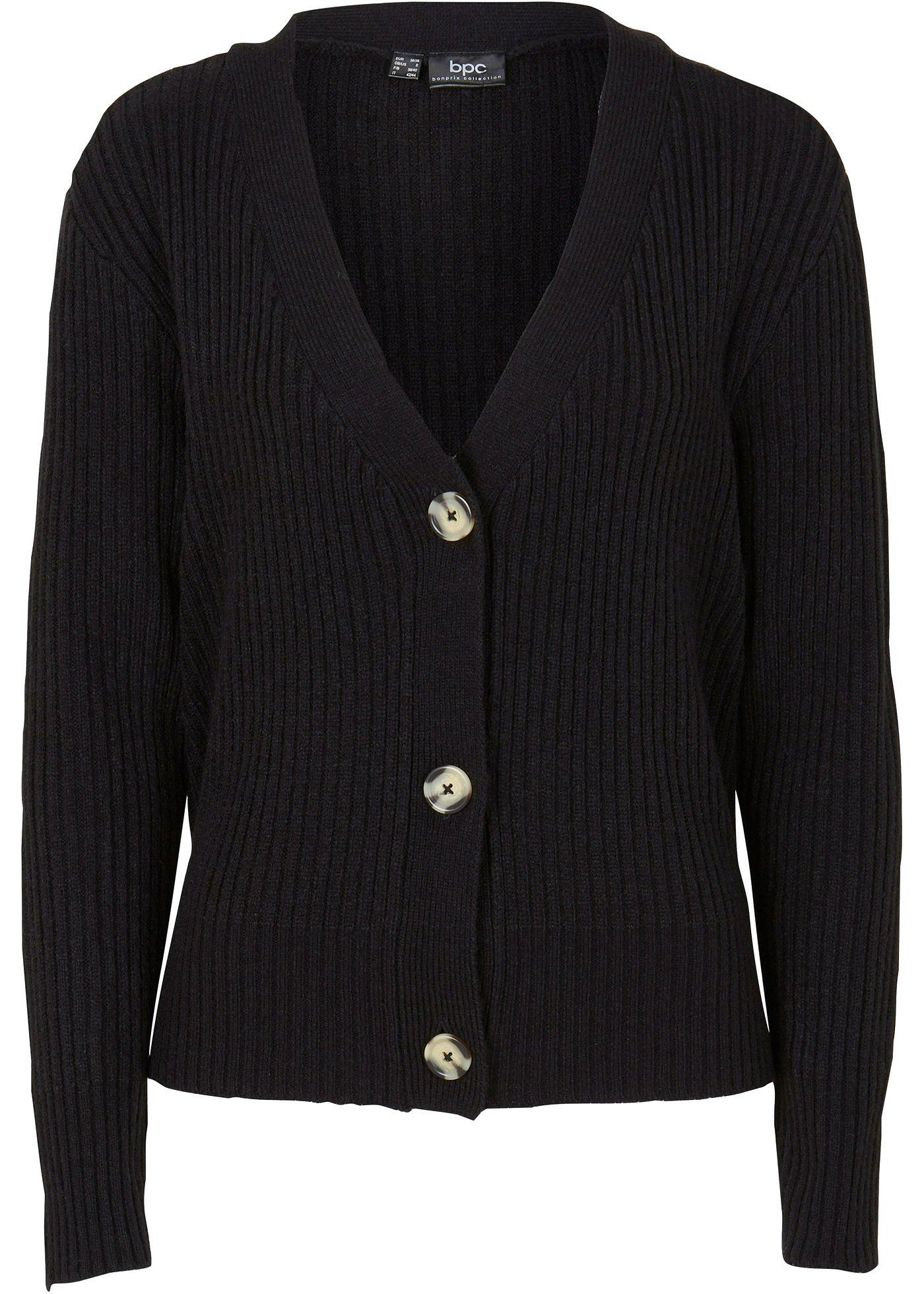 Gilet en maille Boxy Fit, court