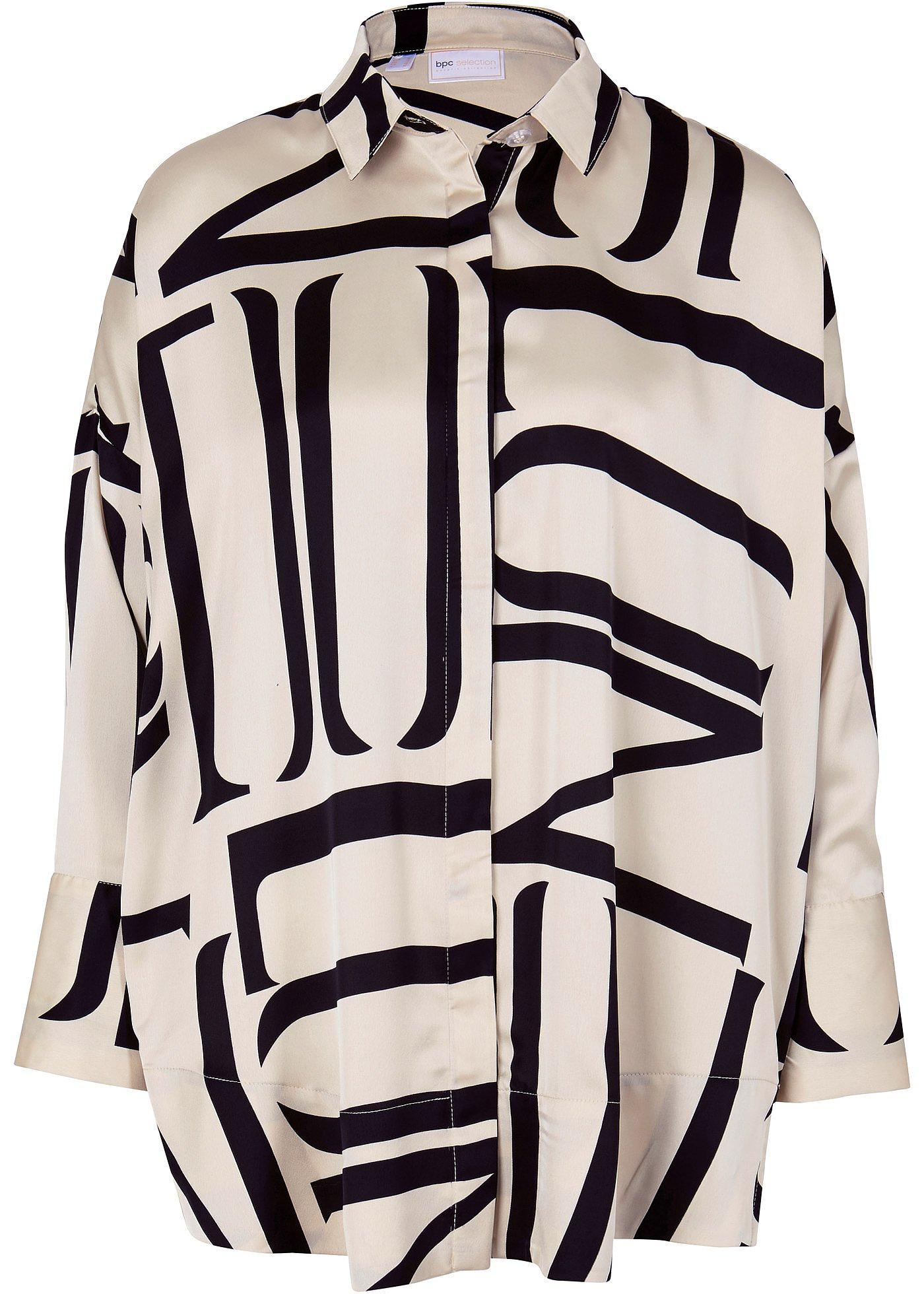 Chemisier oversize en satin