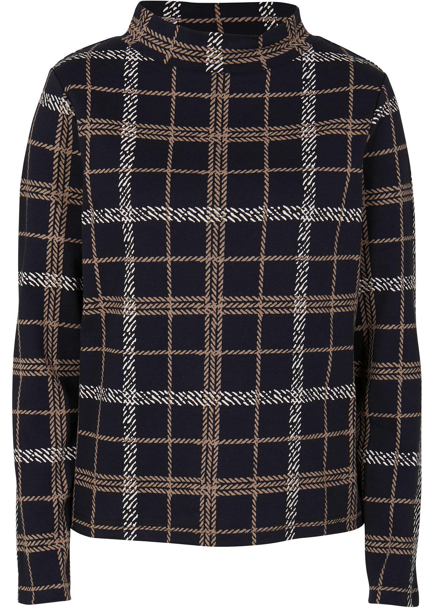 T-shirt manches longues avec col montant