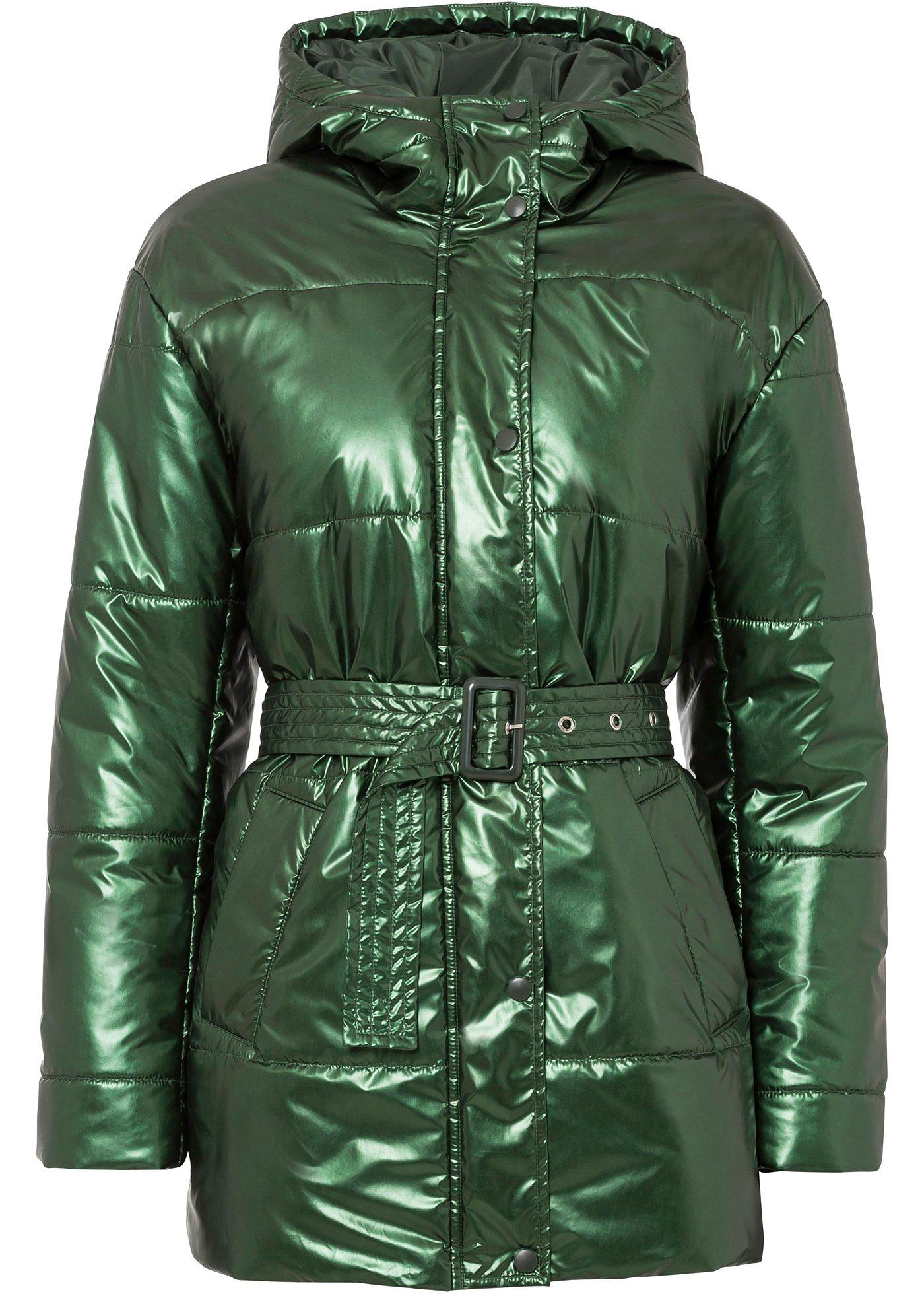 Veste matelassée look métallique