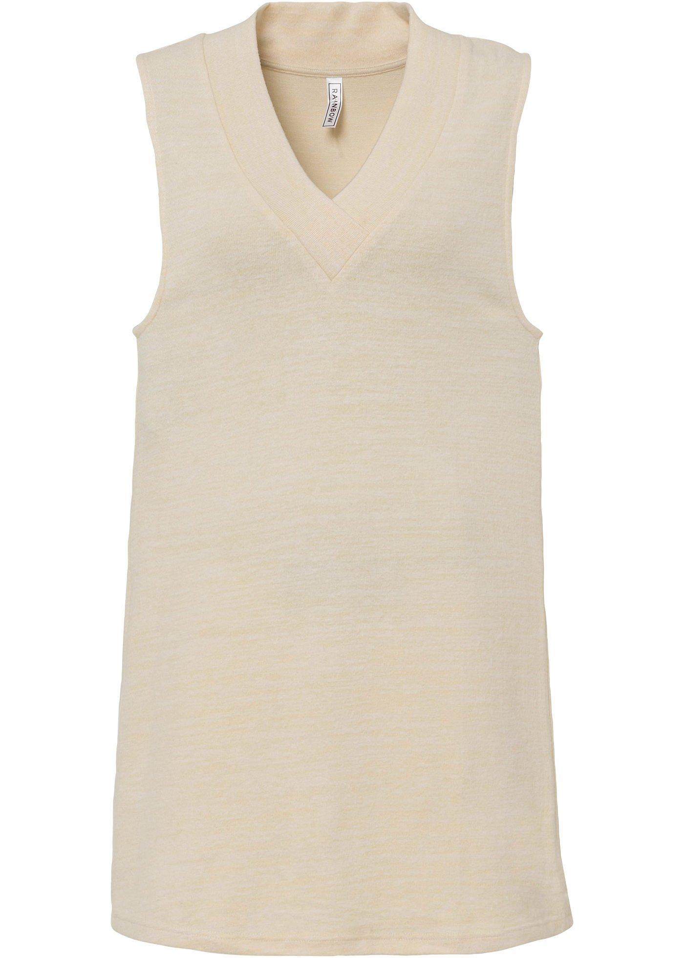 Robe-pull sans manches