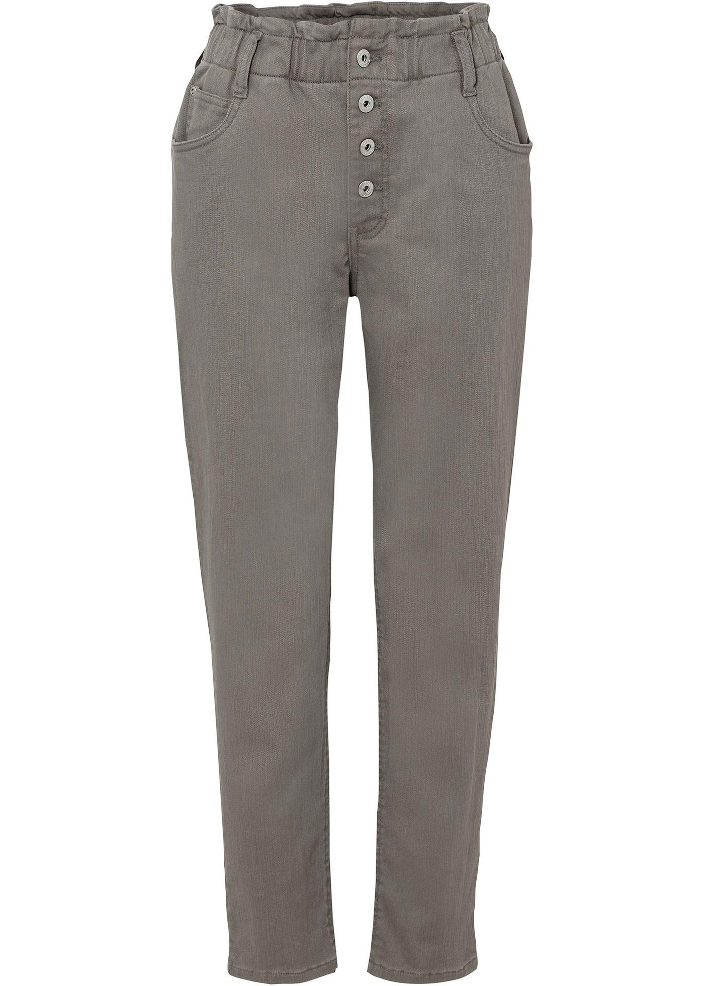 Pantalon paper bag taille haute