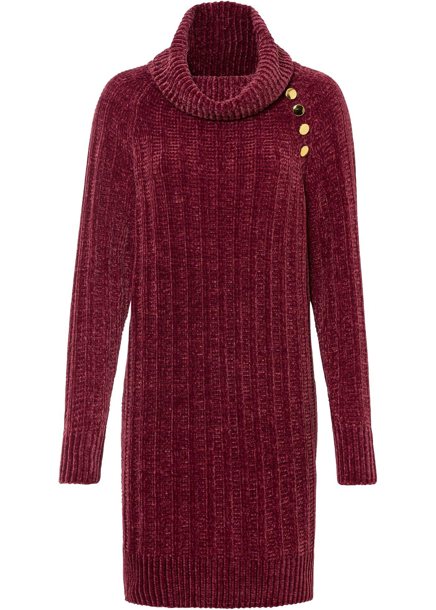 Pull long avec boutons