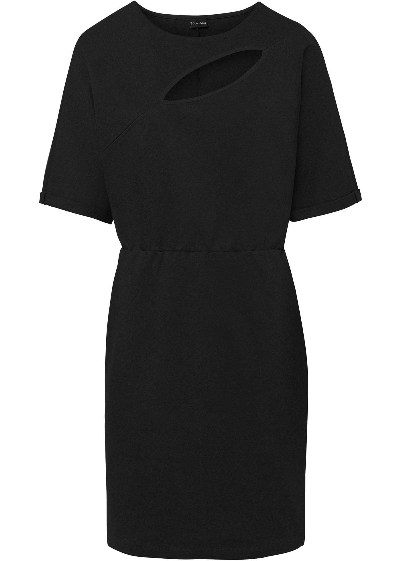 Robe sweat à découpe