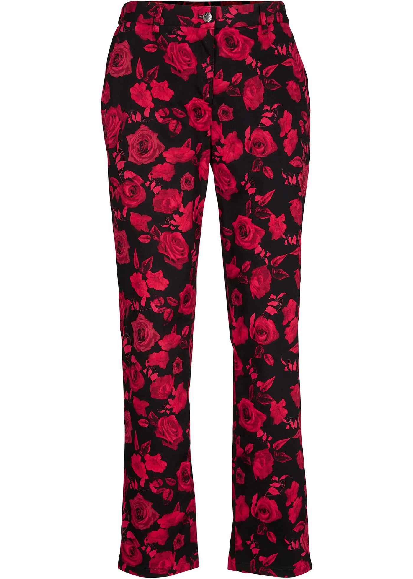 Pantalon extensible imprimé