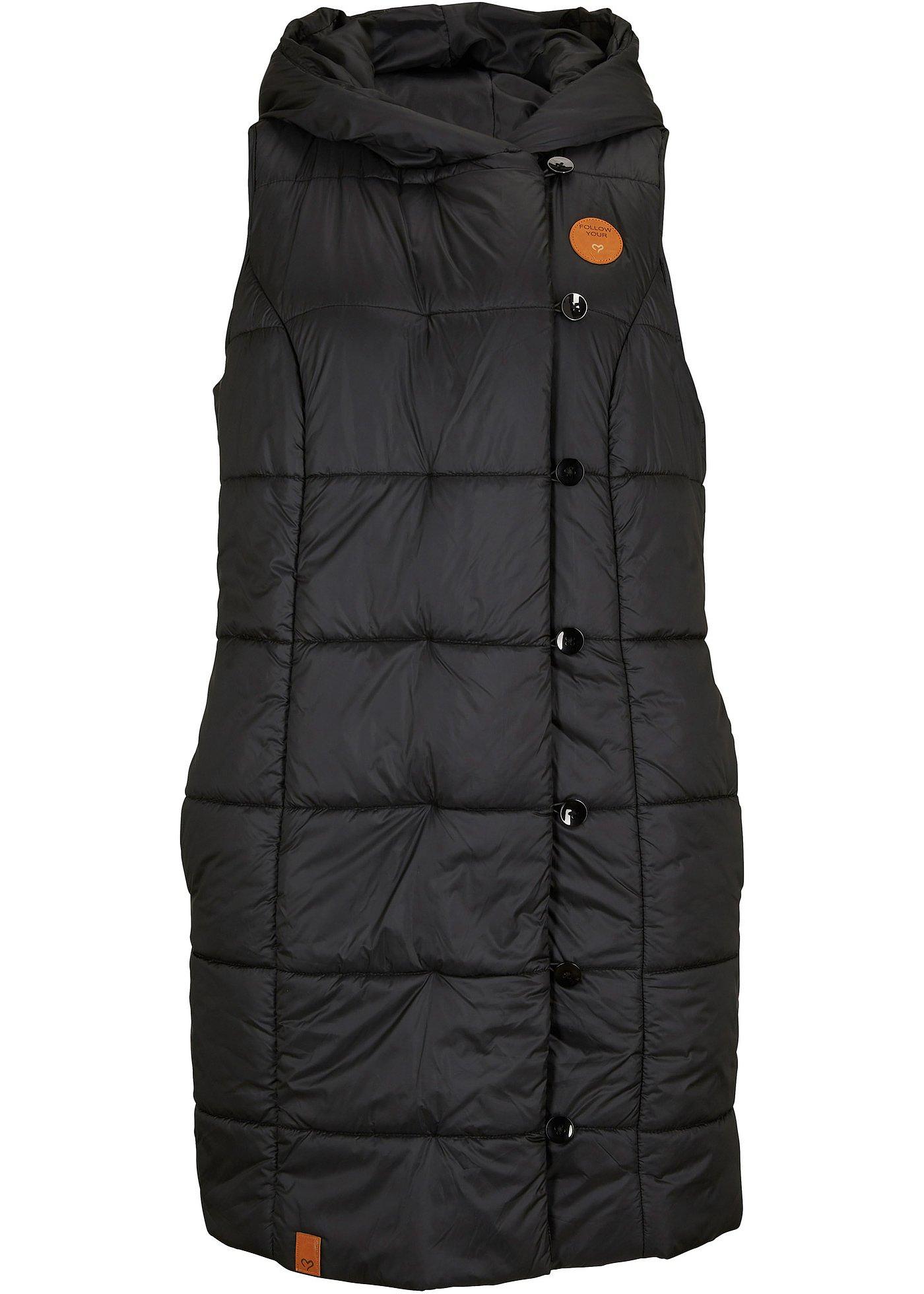 Gilet sans manches matelassé coupe longue