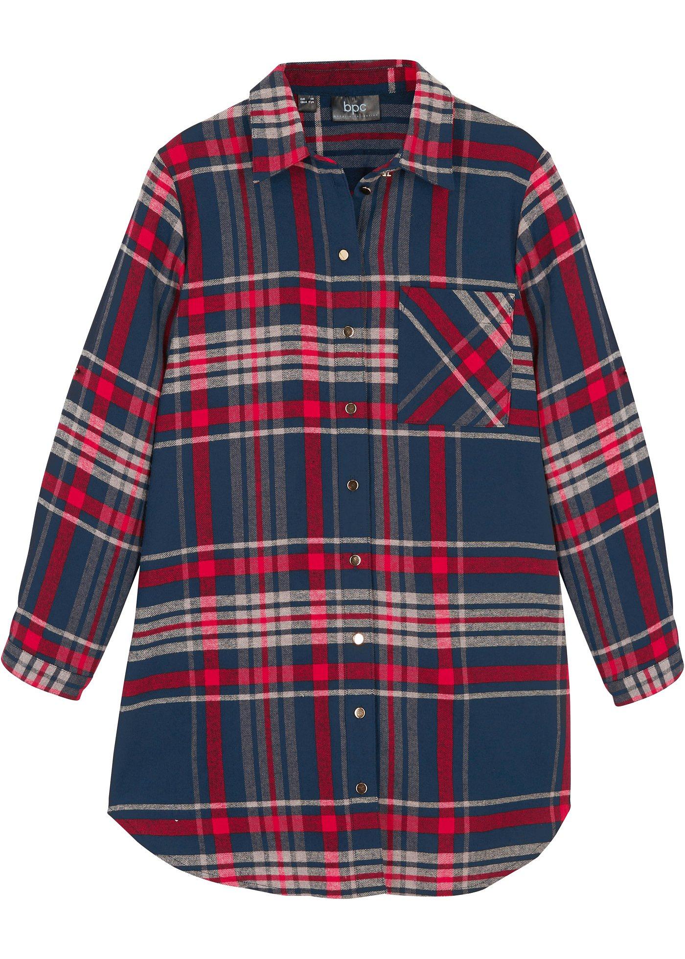 Robe-chemise fille en flanelle