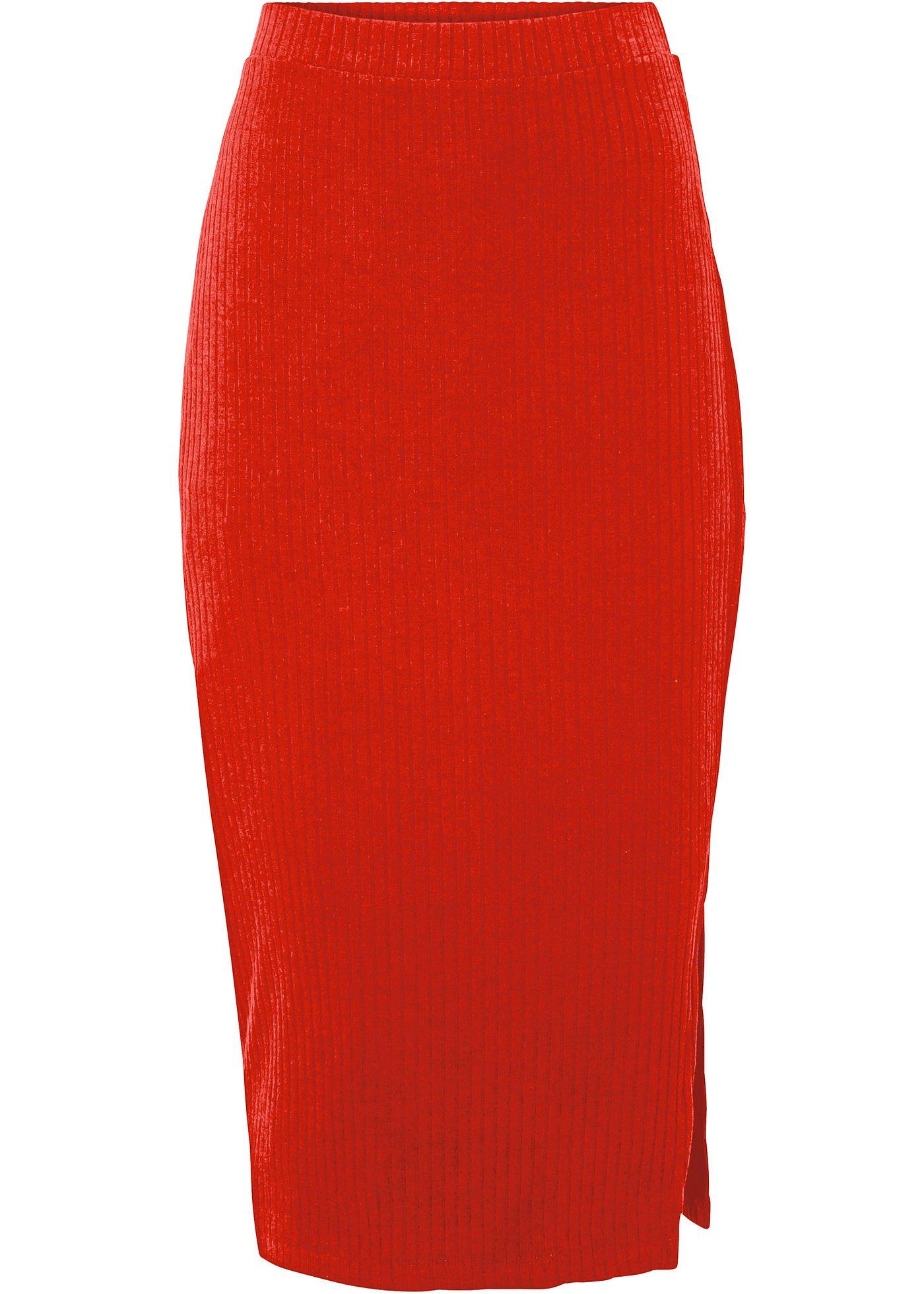 Jupe crayon avec fente