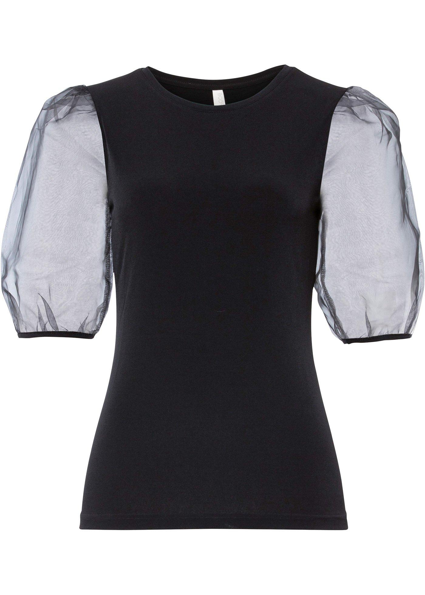 T-shirt à manches en organza