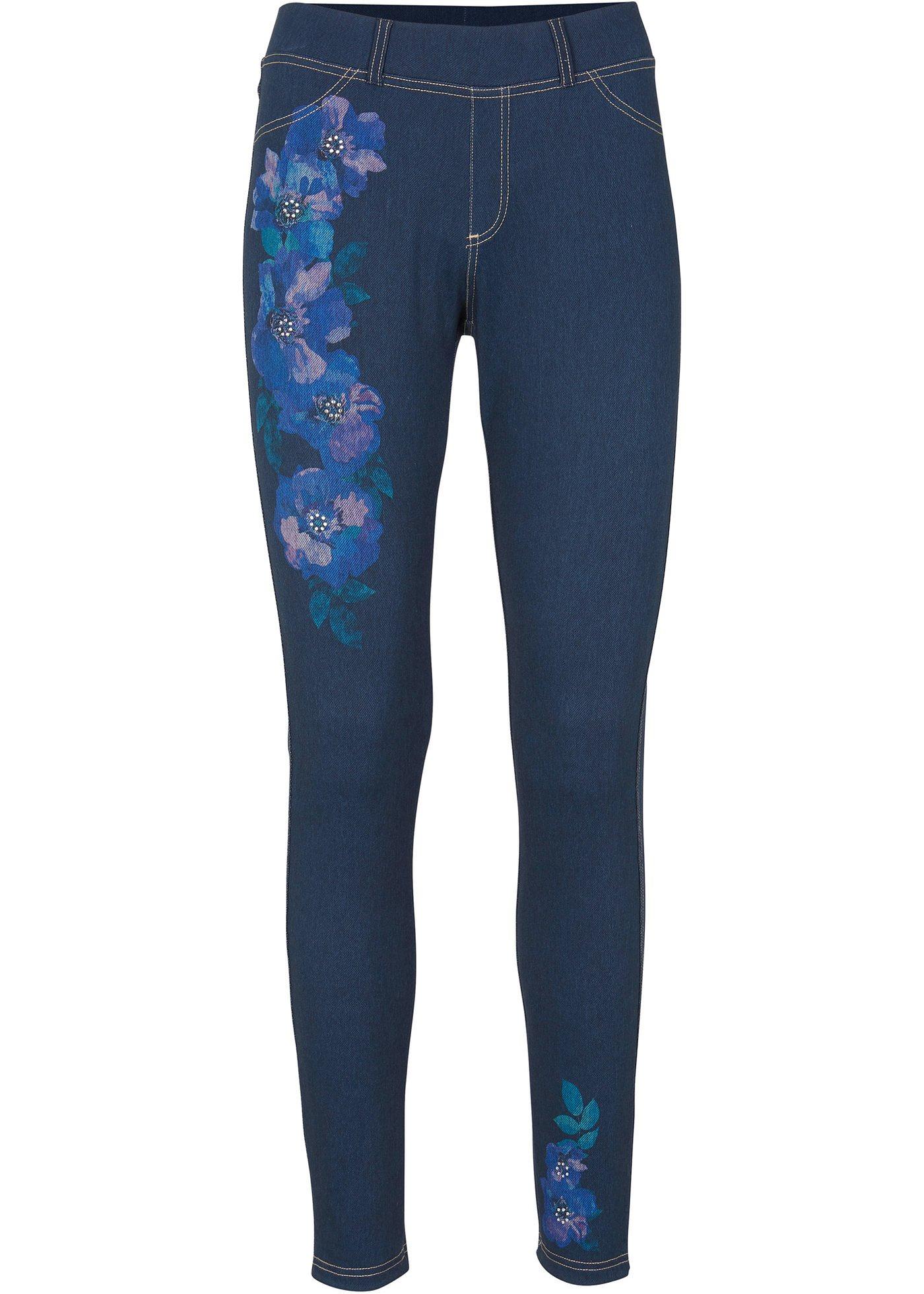 Jegging à imprimé floral