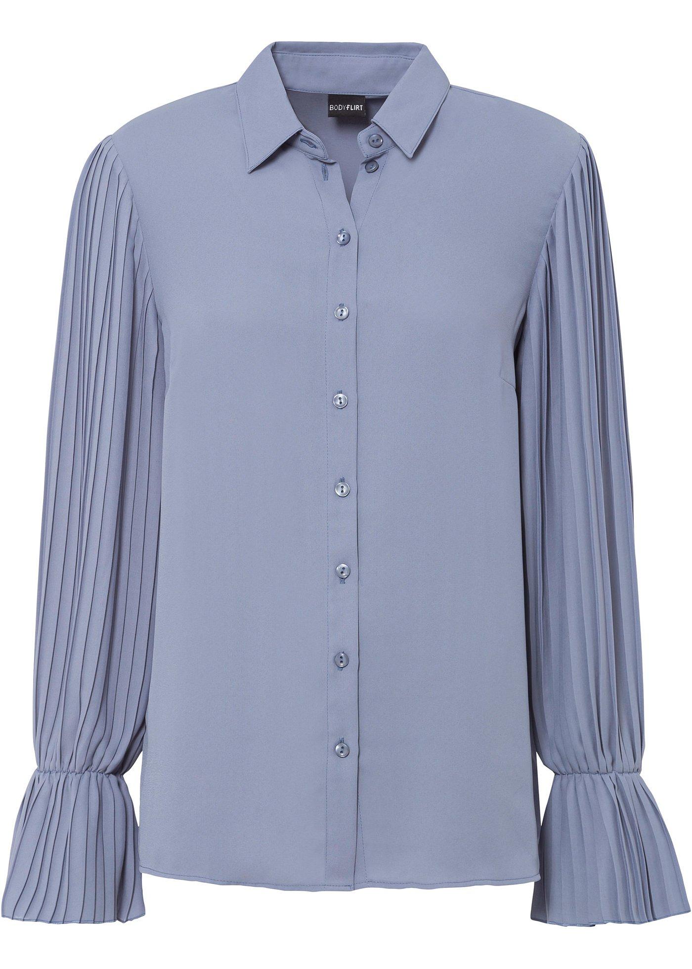 Chemisier à manches plissées