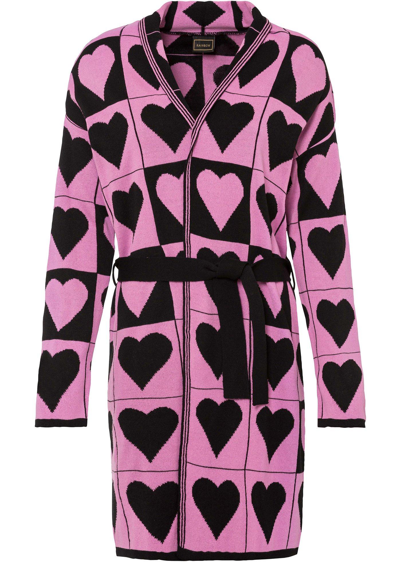 Gilet en maille avec ceinture