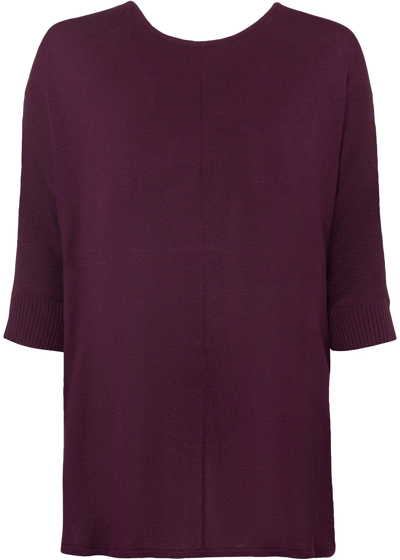 Pull en maille manches 3/4