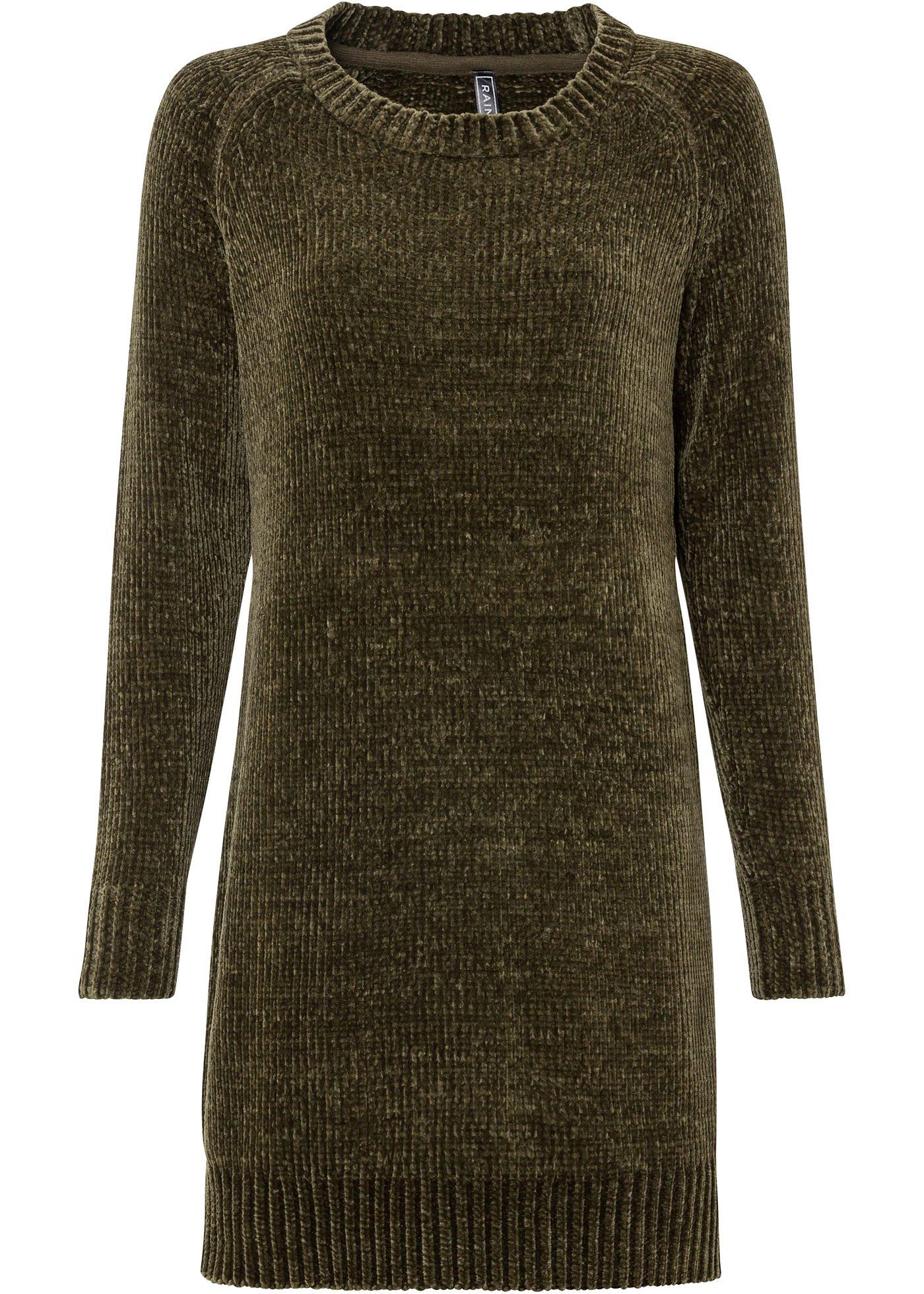 Robe en maille chenille oversized