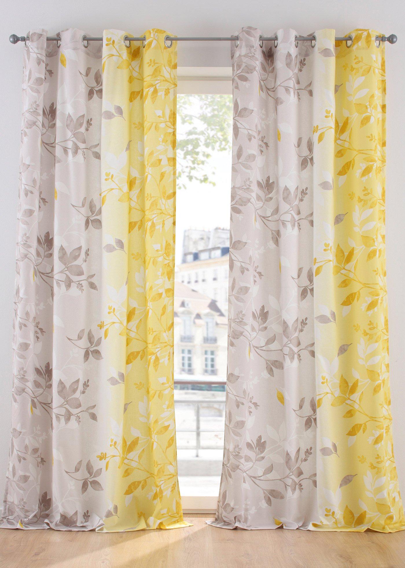 Panneau imprimé végétal (1 pce.)