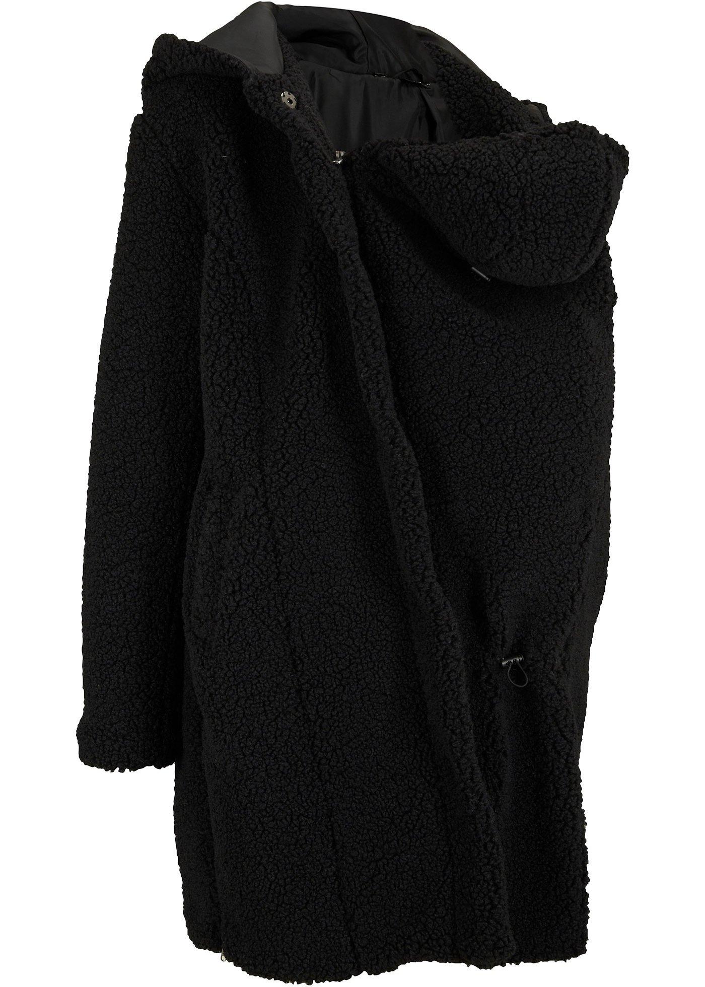 Veste en polaire peluche de grossesse et de portage