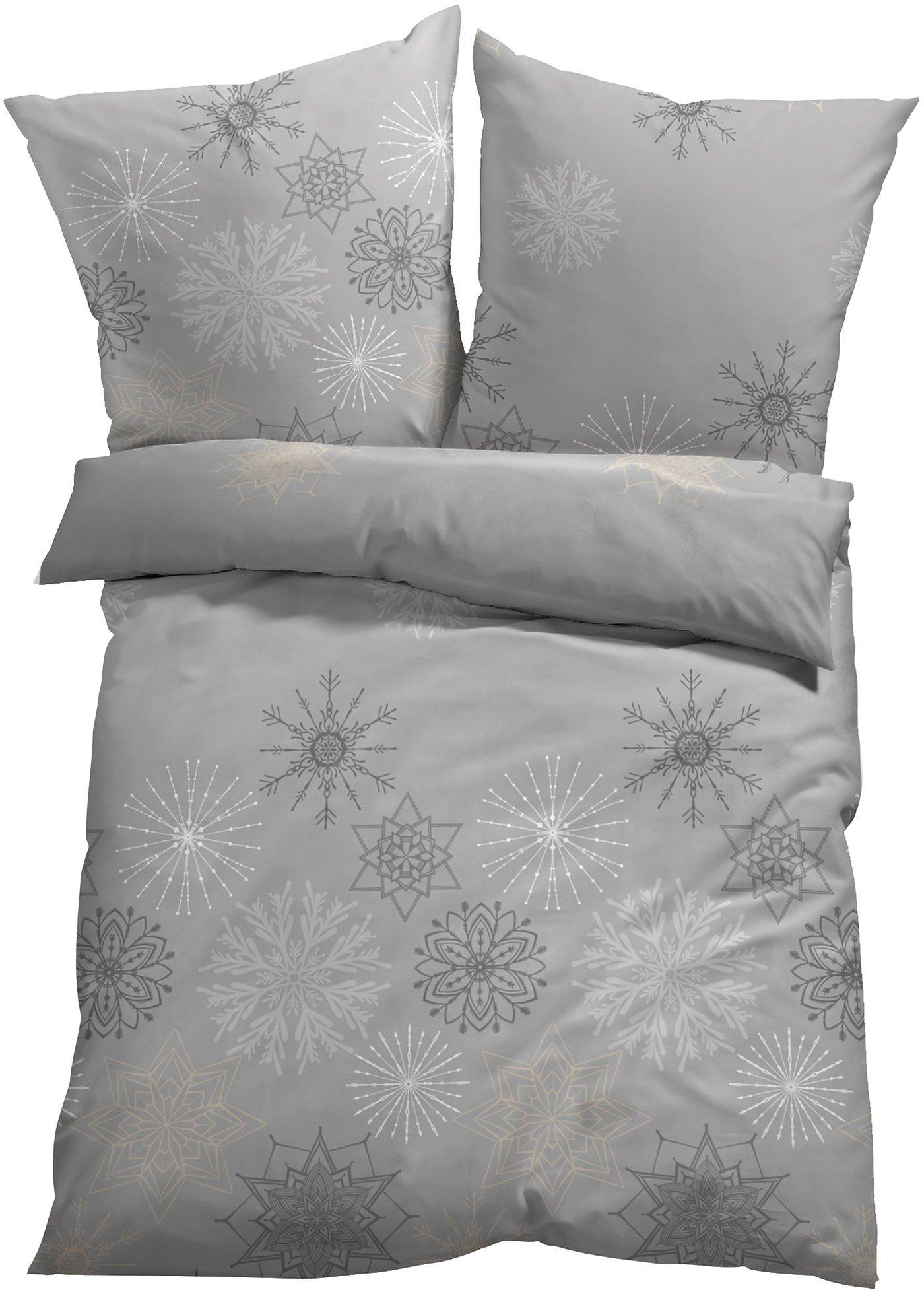 Parure de lit motif cristal de glace