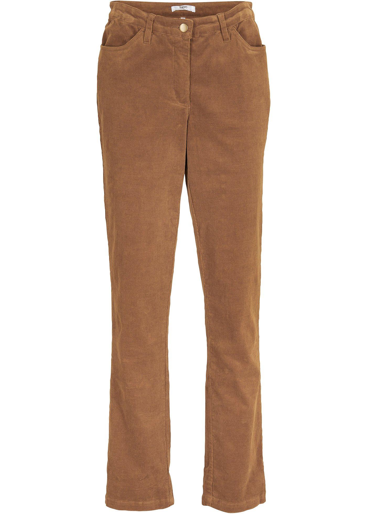 Pantalon extensible en velours côtelé