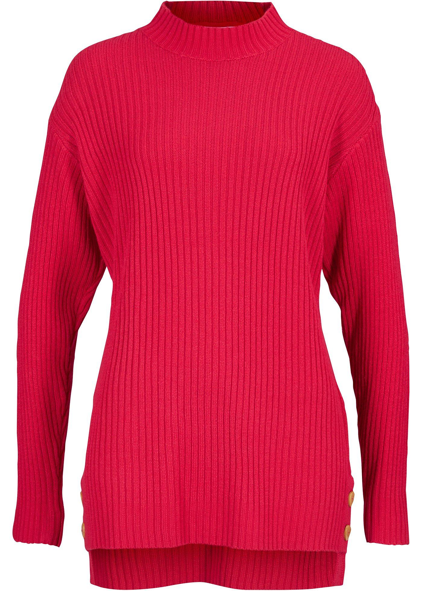 Pull avec boutons sur le côté