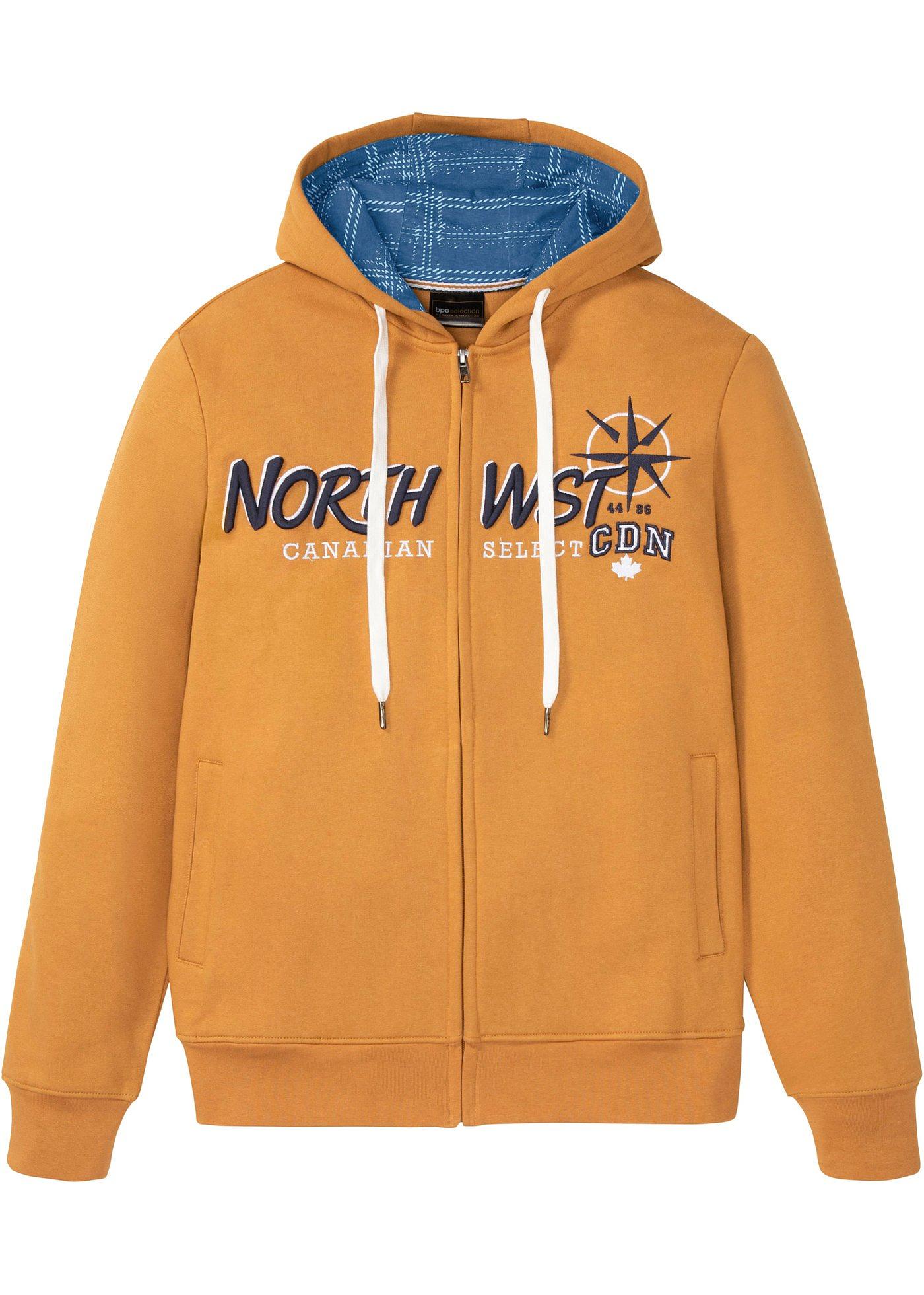 Gilet sweat à capuche