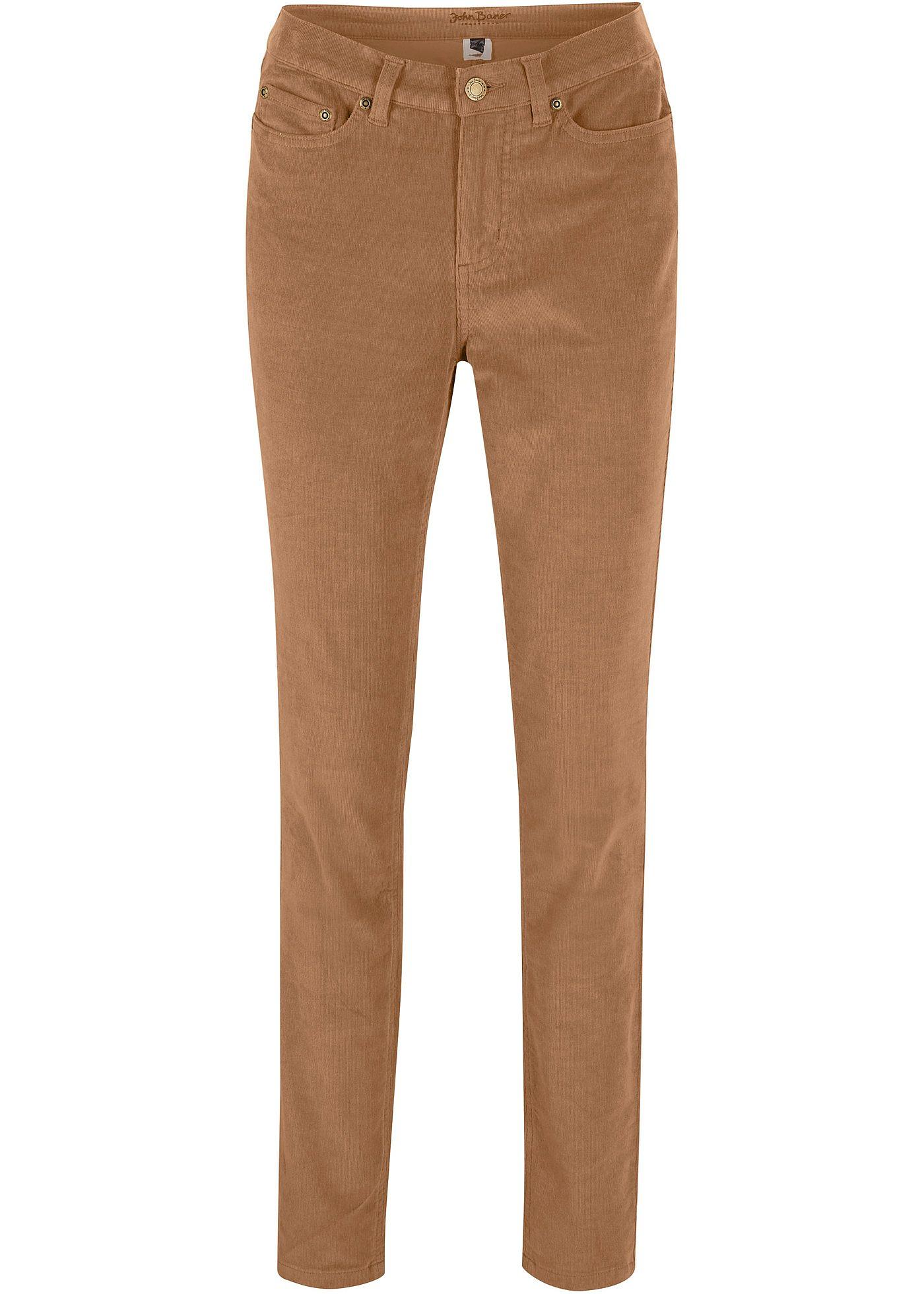Pantalon velours côtelé avec stretch Skinny