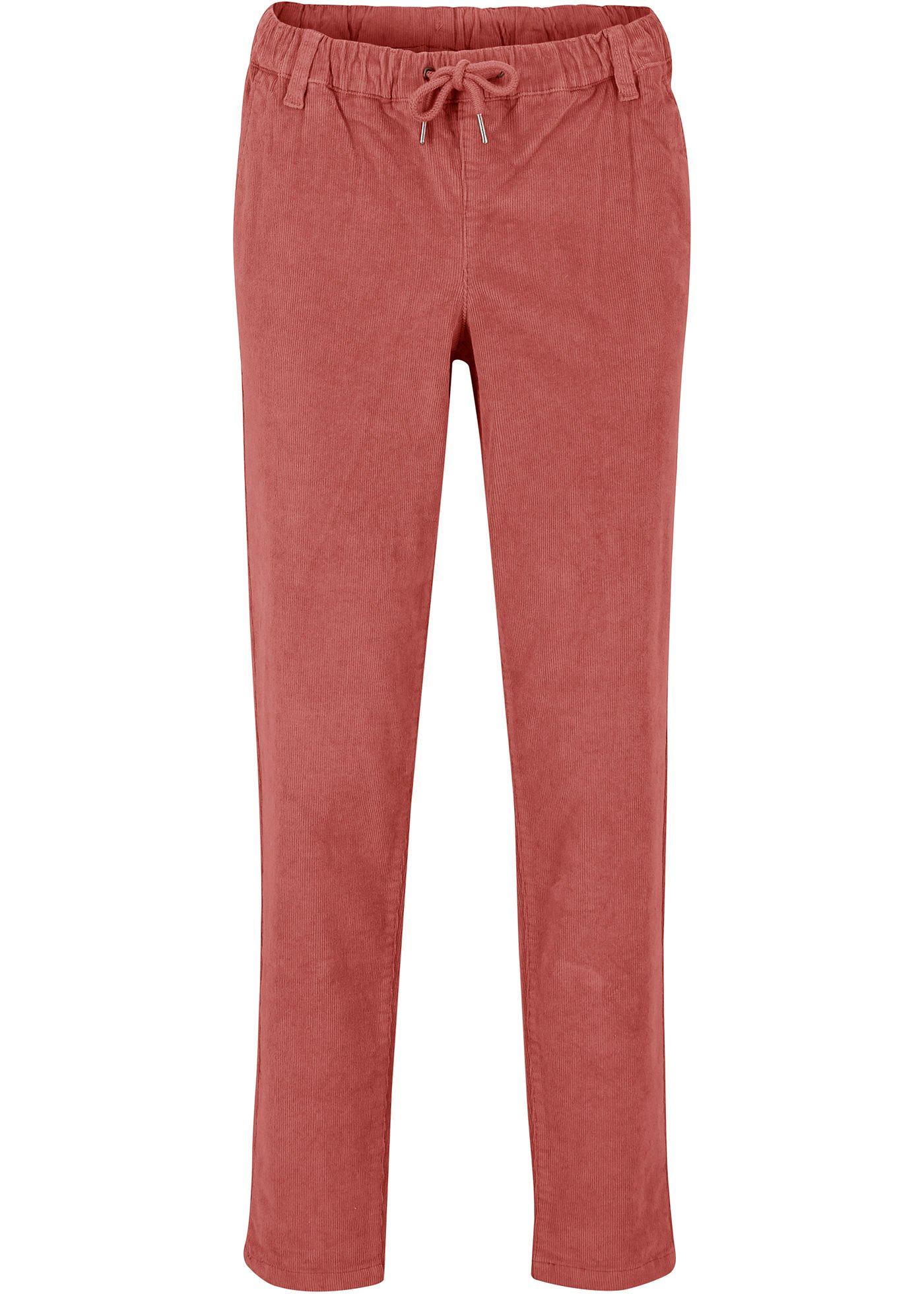 Pantalon velours côtelé avec cordon