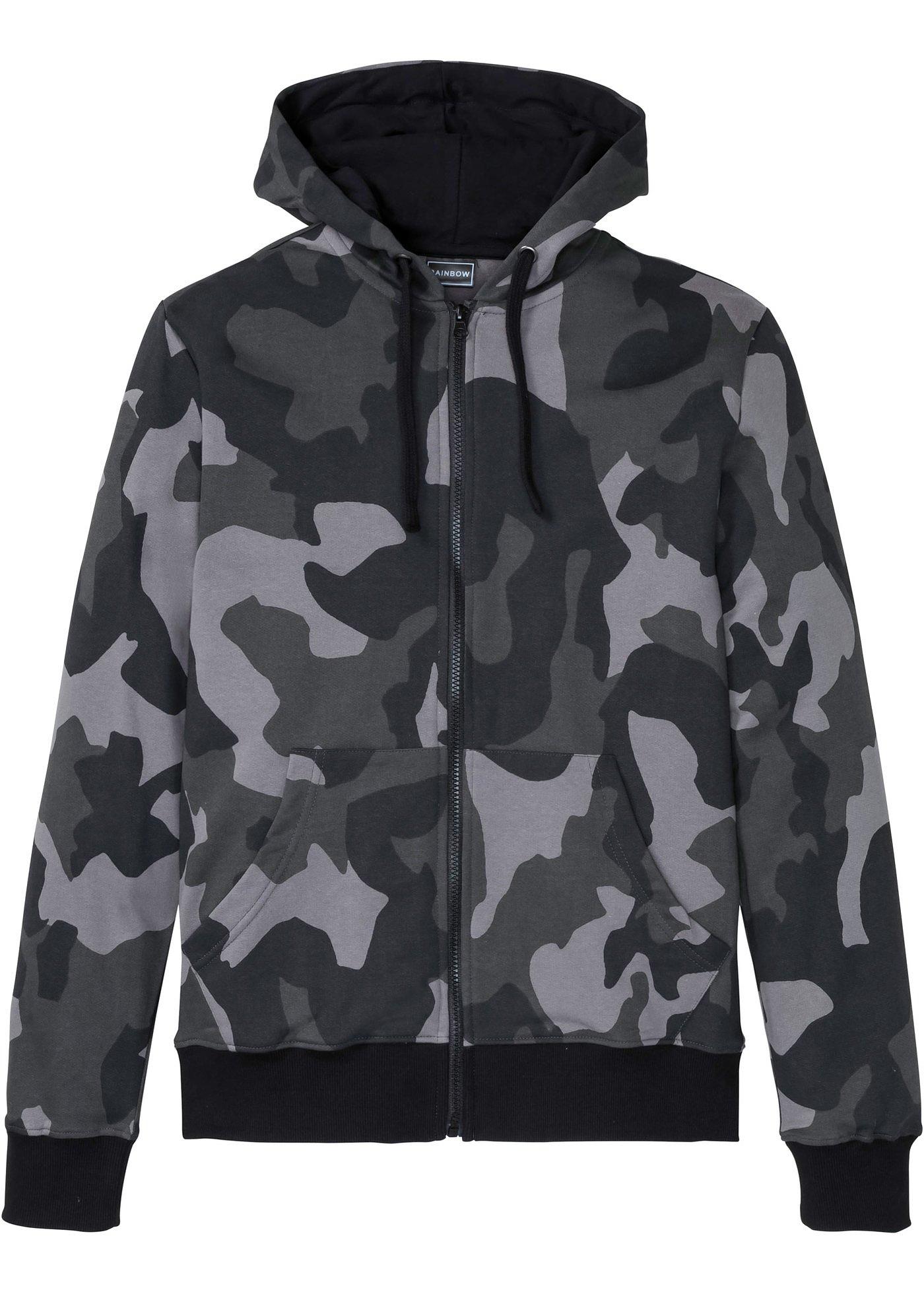 Gilet sweat à capuche