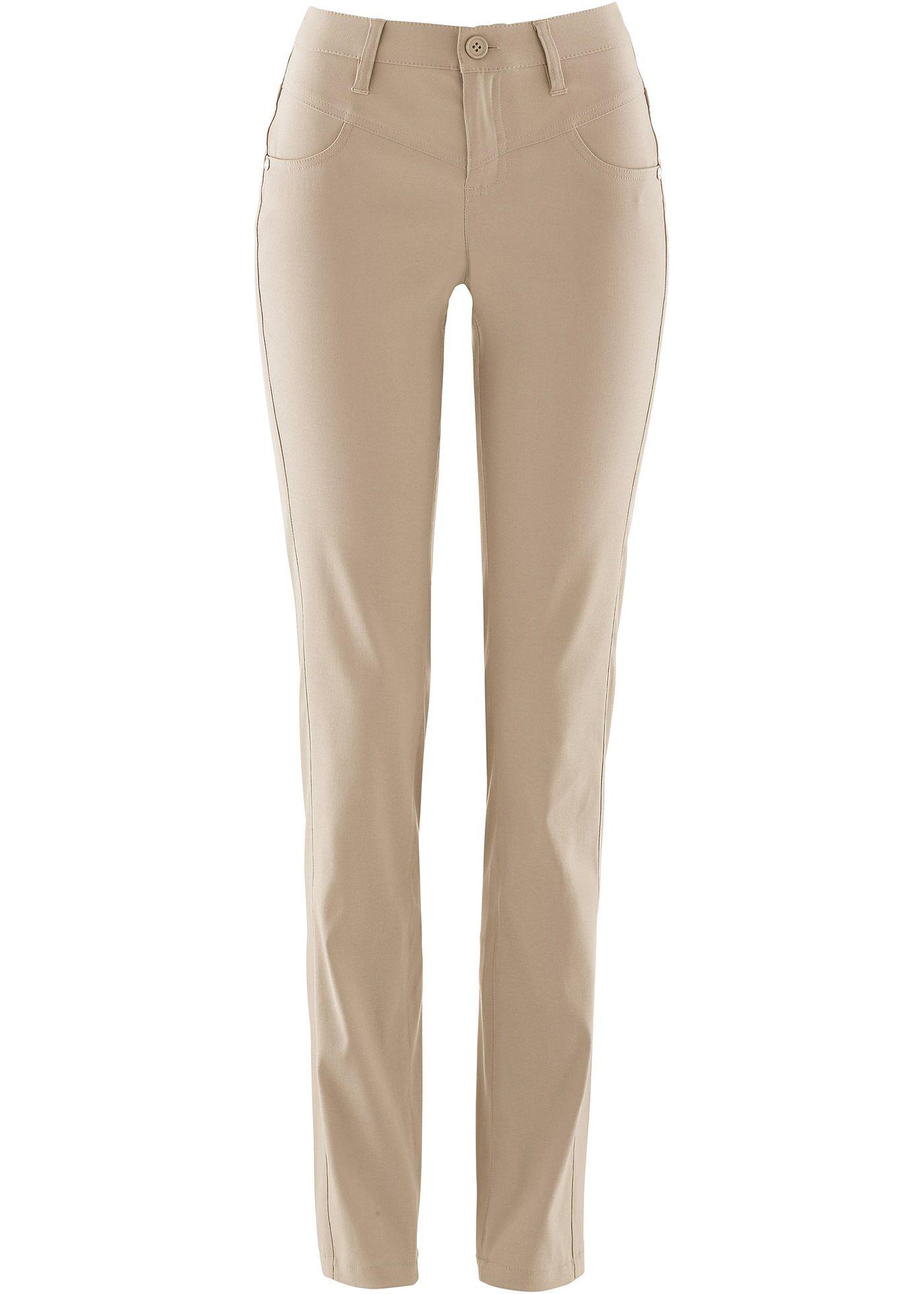 Pantalon extensible en bengaline, Straight