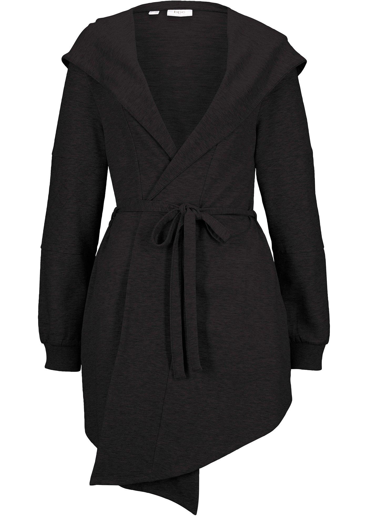 Veste sweat avec col châle