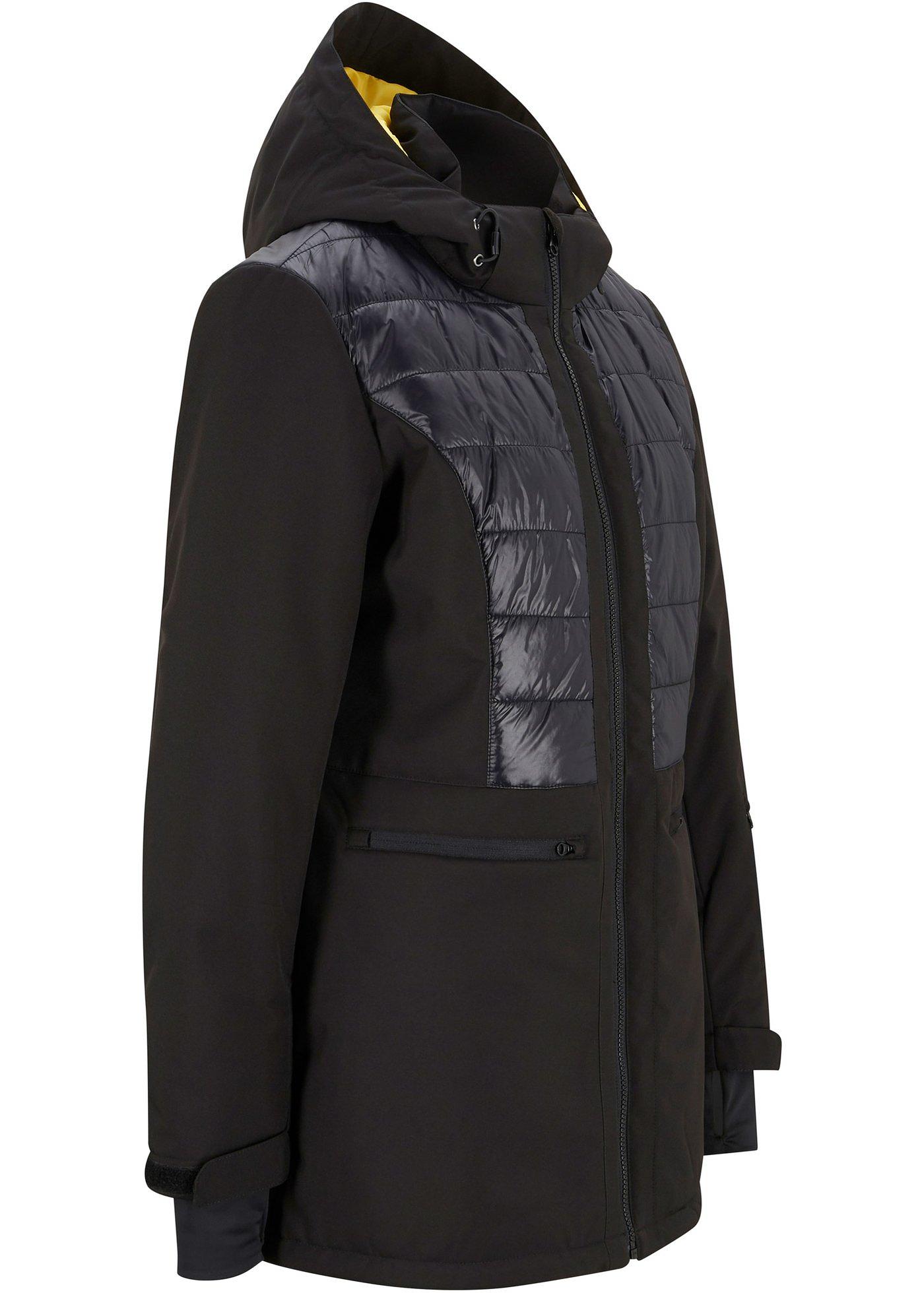 Veste longue fonctionnelle outdoor avec capuche