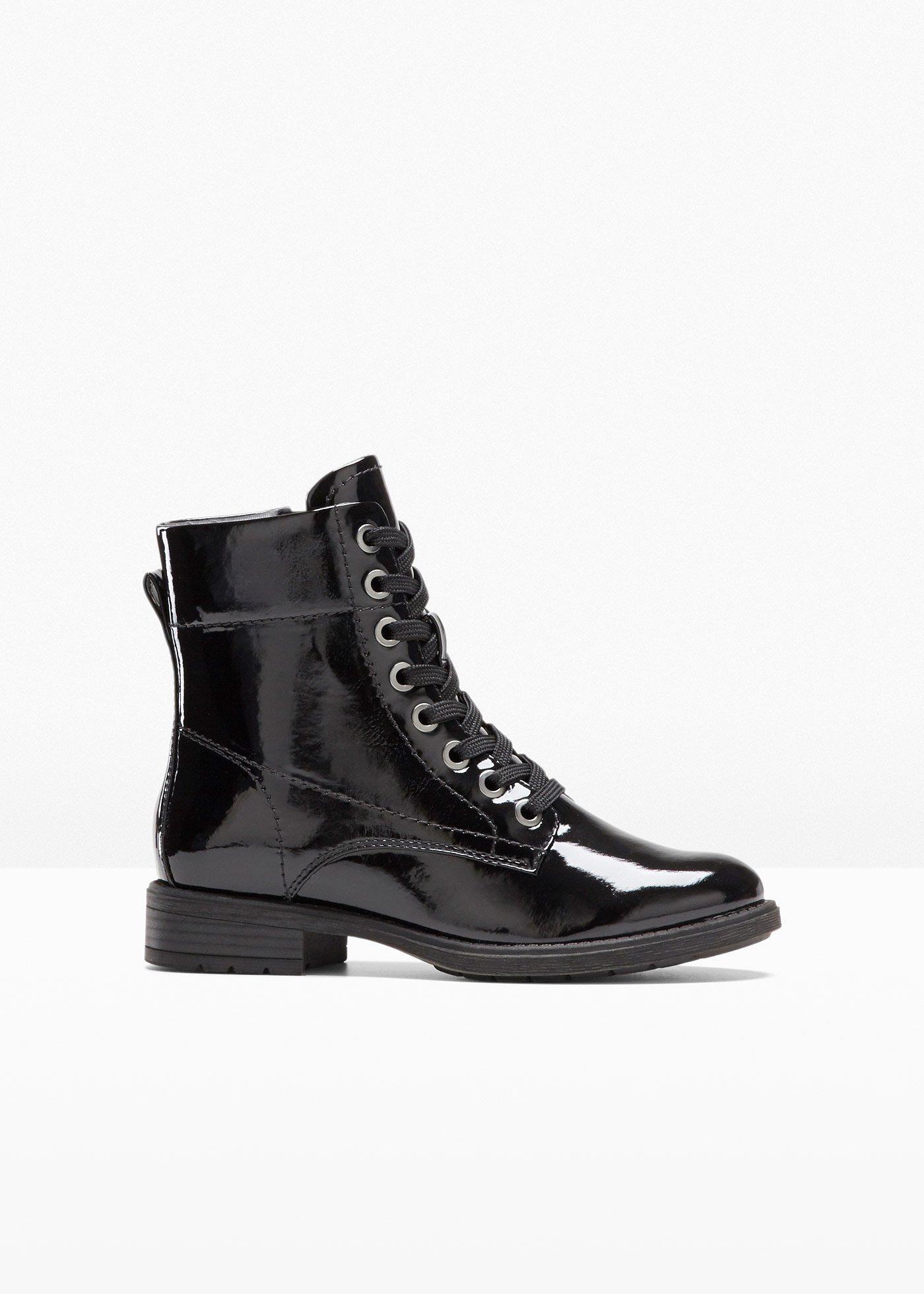 Boots à lacets Jana largeur H