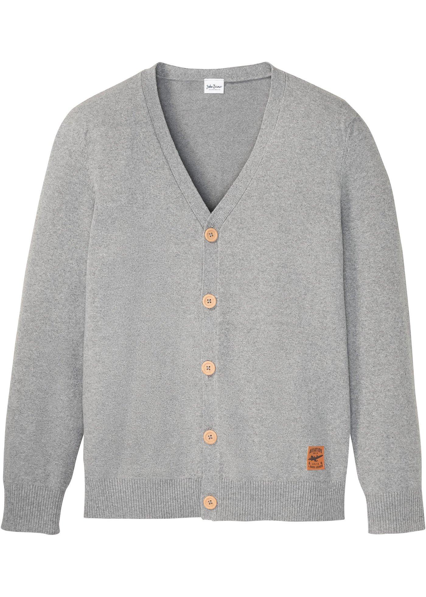 Gilet en maille avec coton recyclé