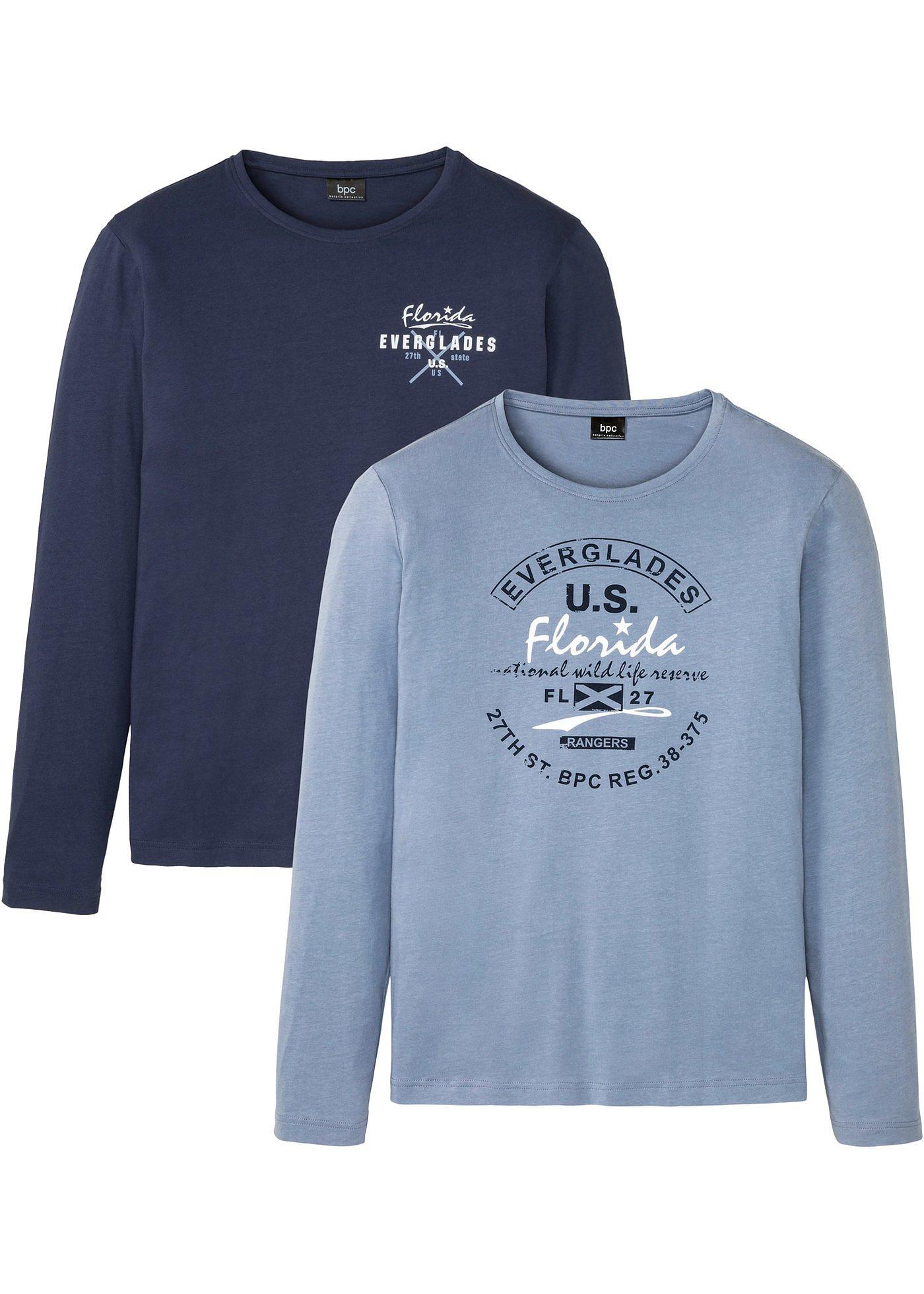 Lot de 2 T-shirts manches longues