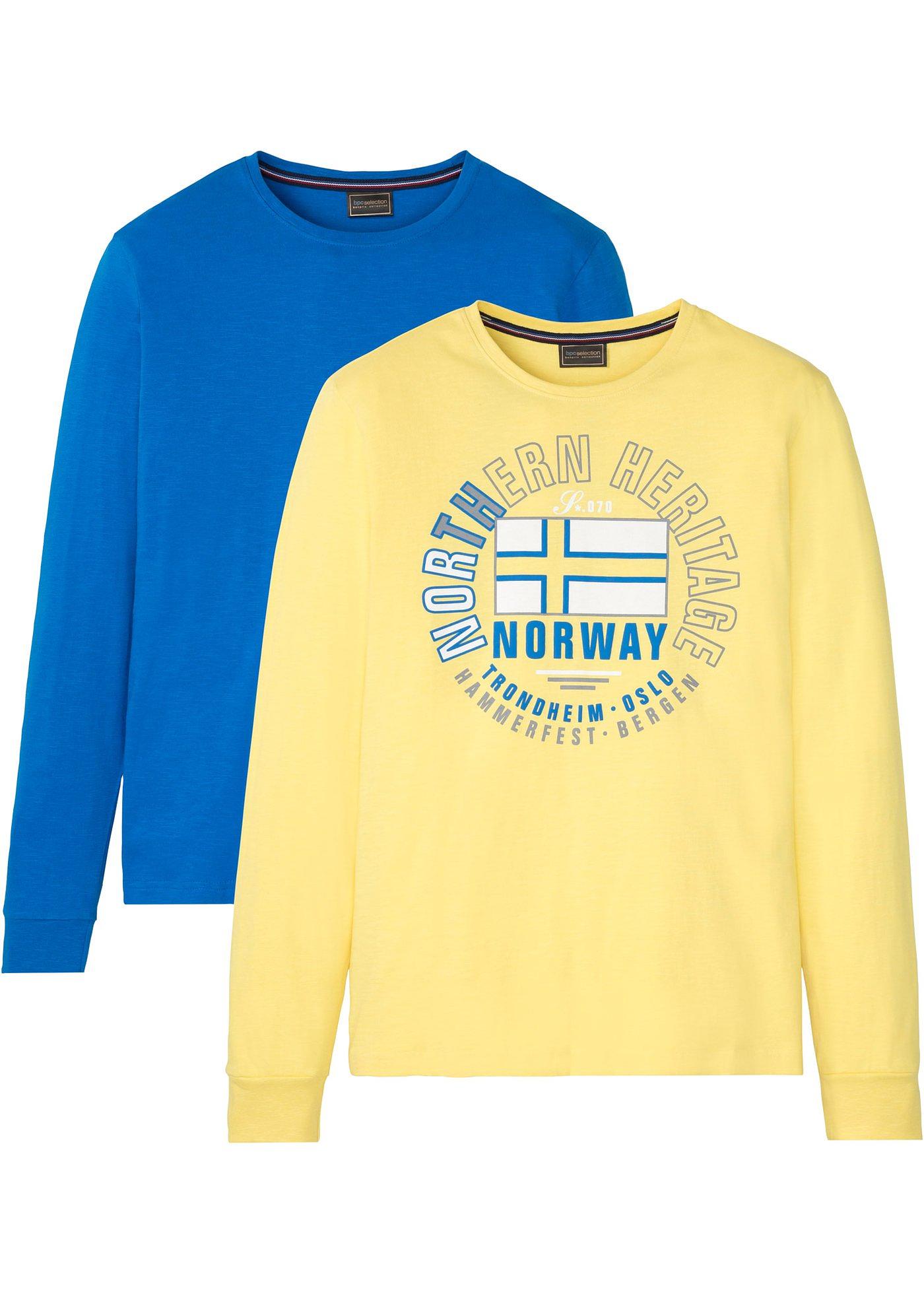 Lot de 2 T-shirts manches longues