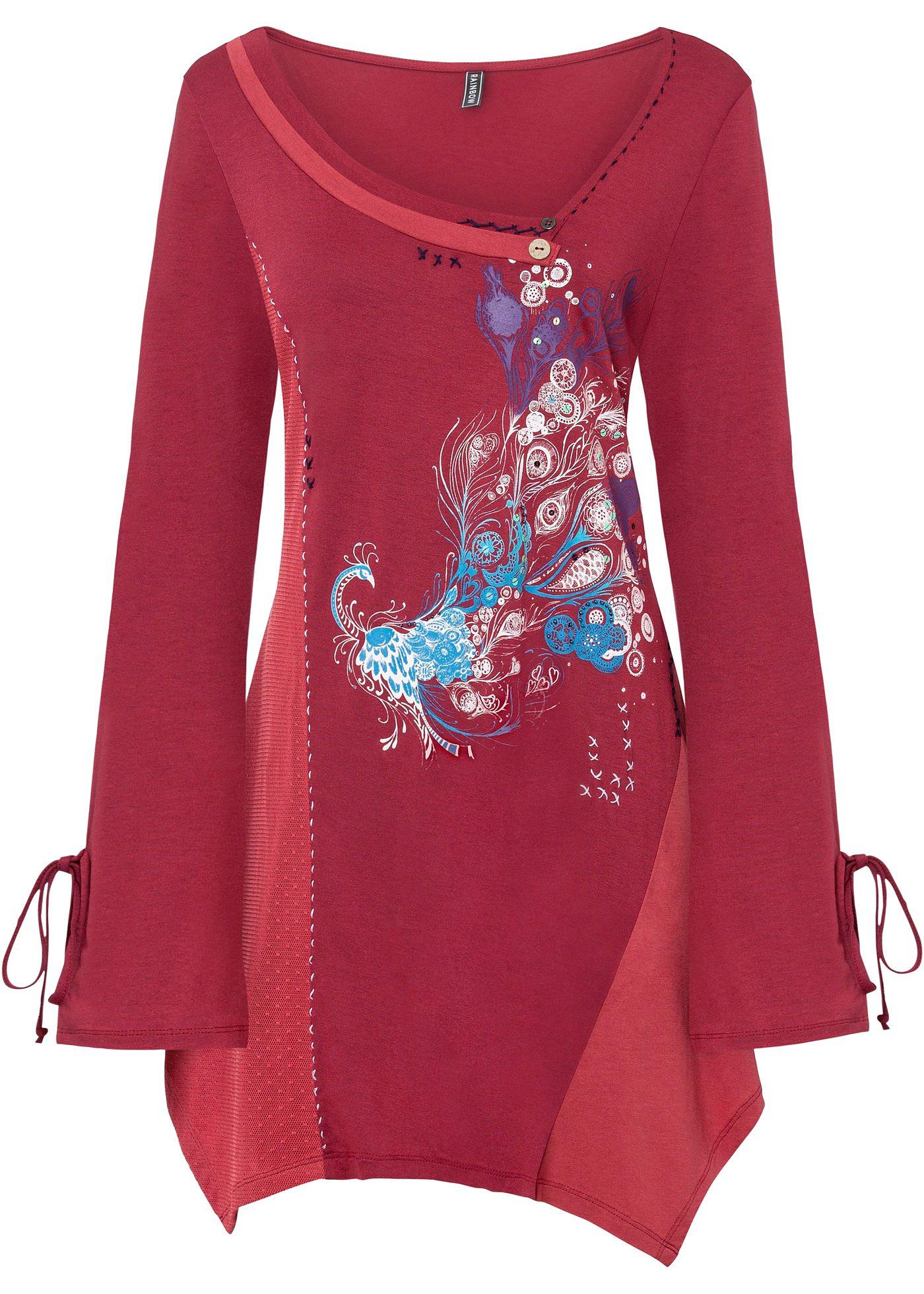 T-shirt manches longues à détails